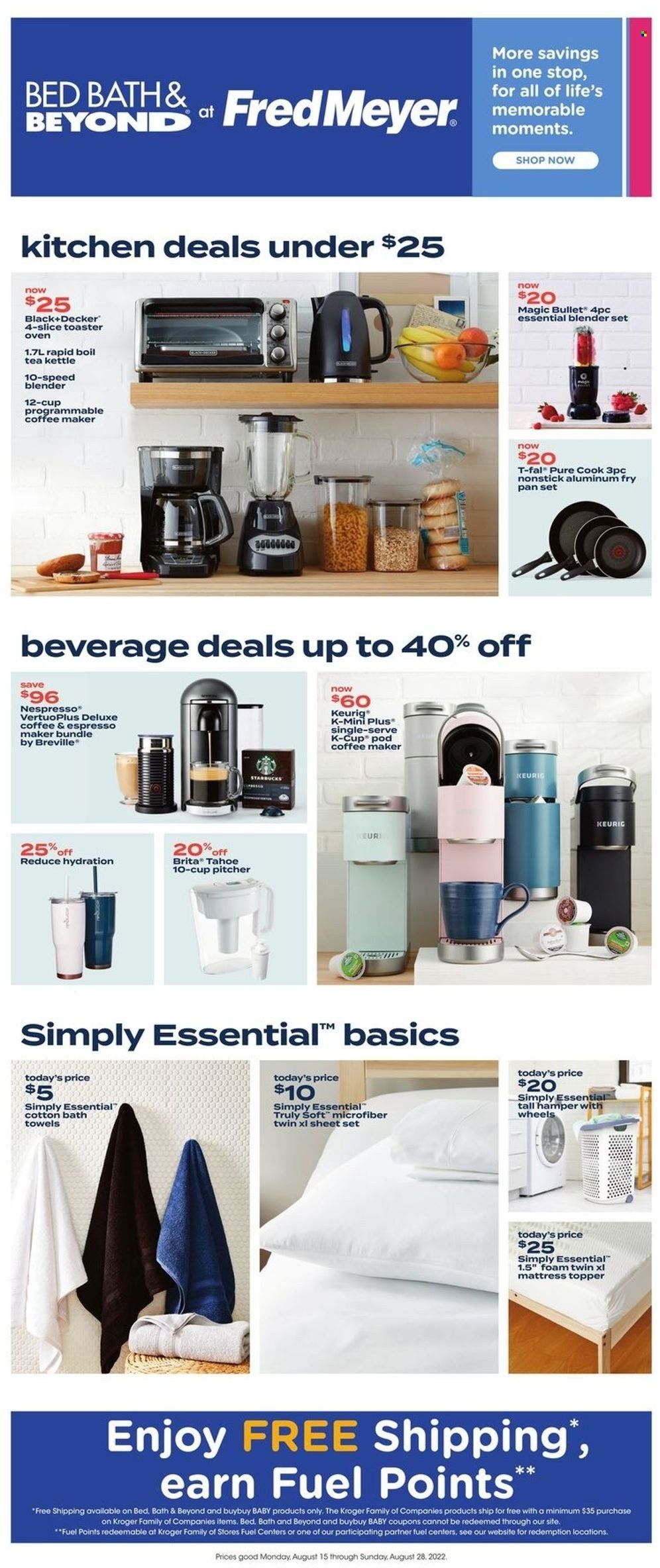 Fred Meyer Weekly Ad Flyer Specials August 15 to August 28, 2022