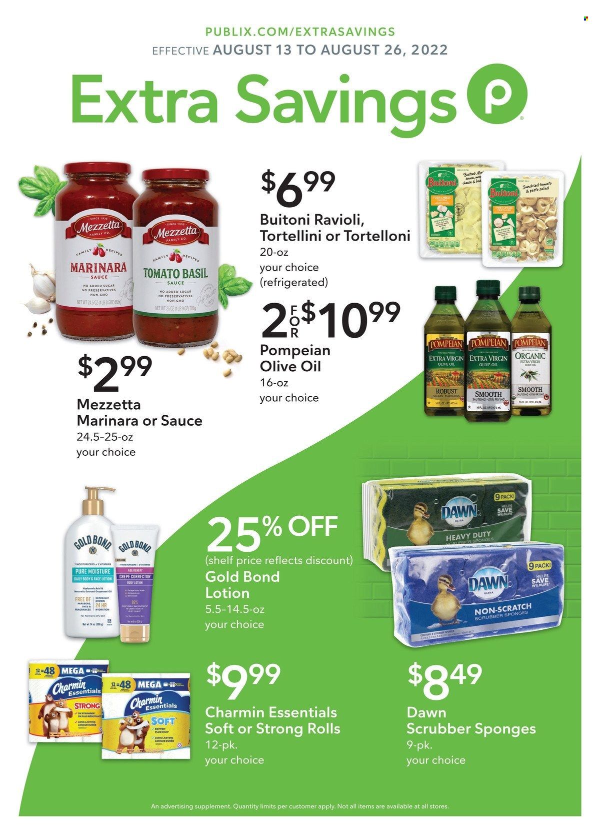 Publix (AL, FL, GA, NC, SC, TN) Weekly Ad Flyer Specials August 13 to August 26, 2022