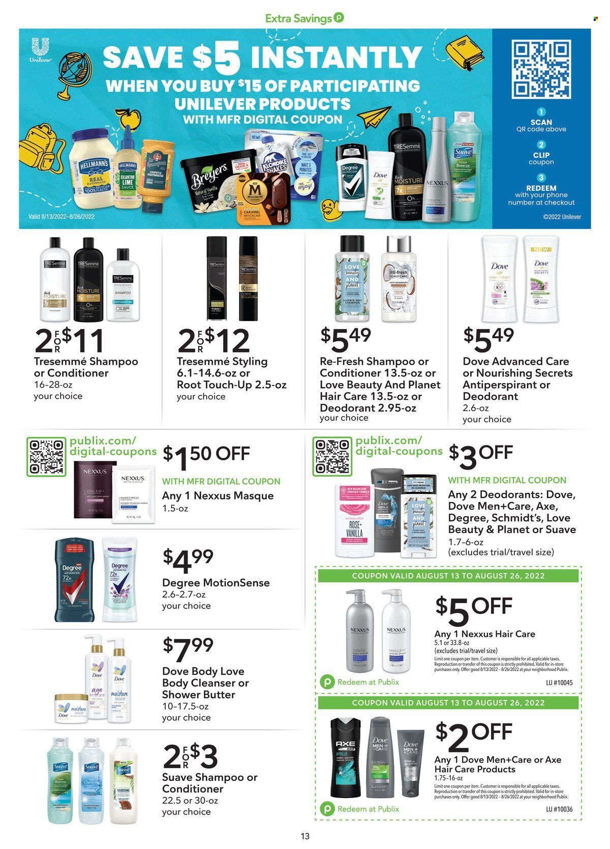 Publix (AL, FL, GA, NC, SC, TN) Weekly Ad Flyer Specials August 13 to August 26, 2022