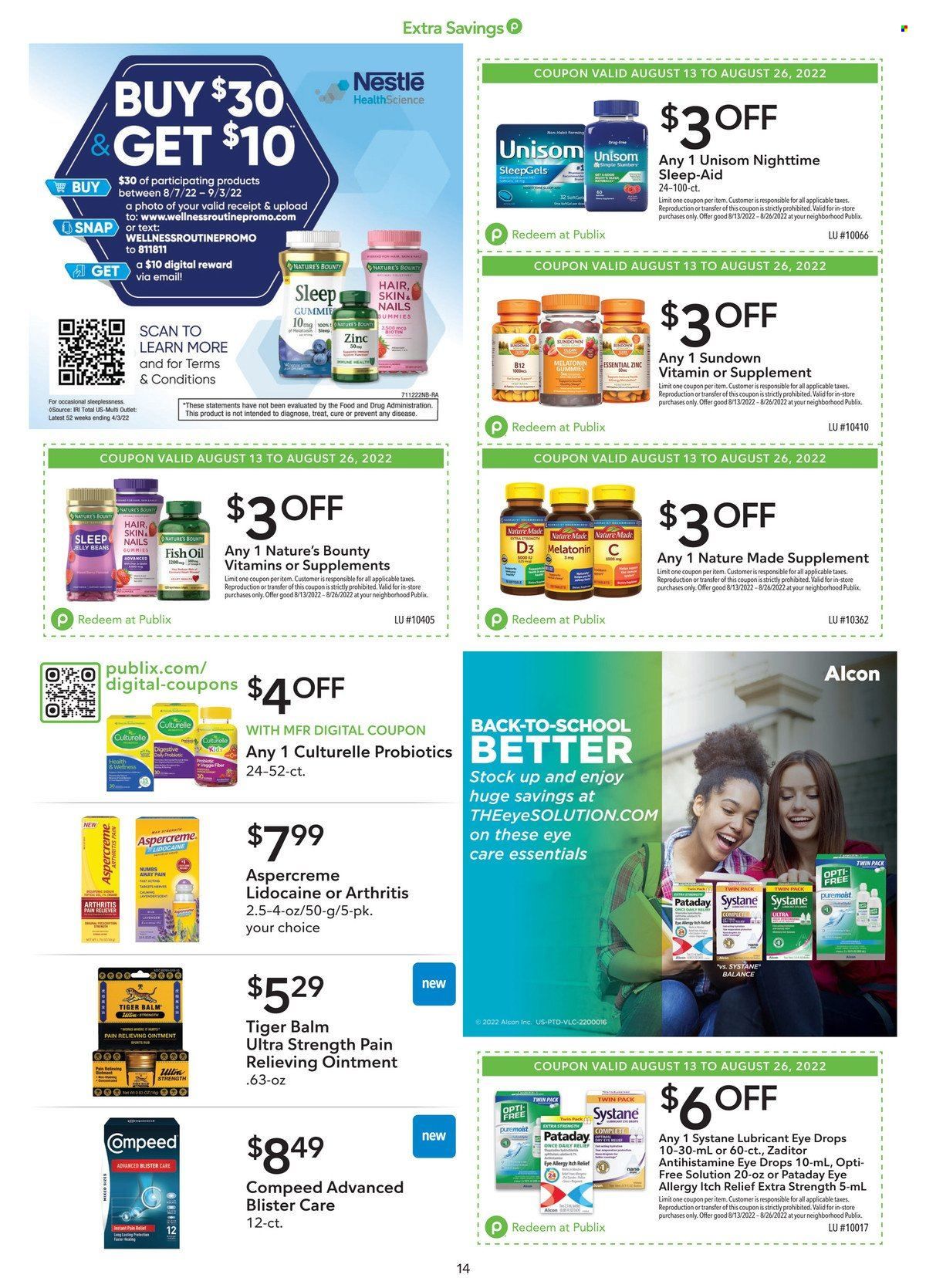 Publix (AL, FL, GA, NC, SC, TN) Weekly Ad Flyer Specials August 13 to August 26, 2022