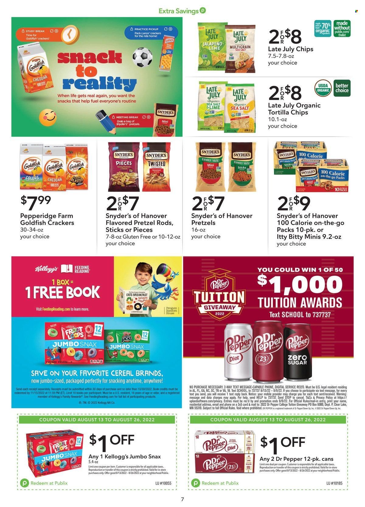 Publix (AL, FL, GA, NC, SC, TN) Weekly Ad Flyer Specials August 13 to August 26, 2022
