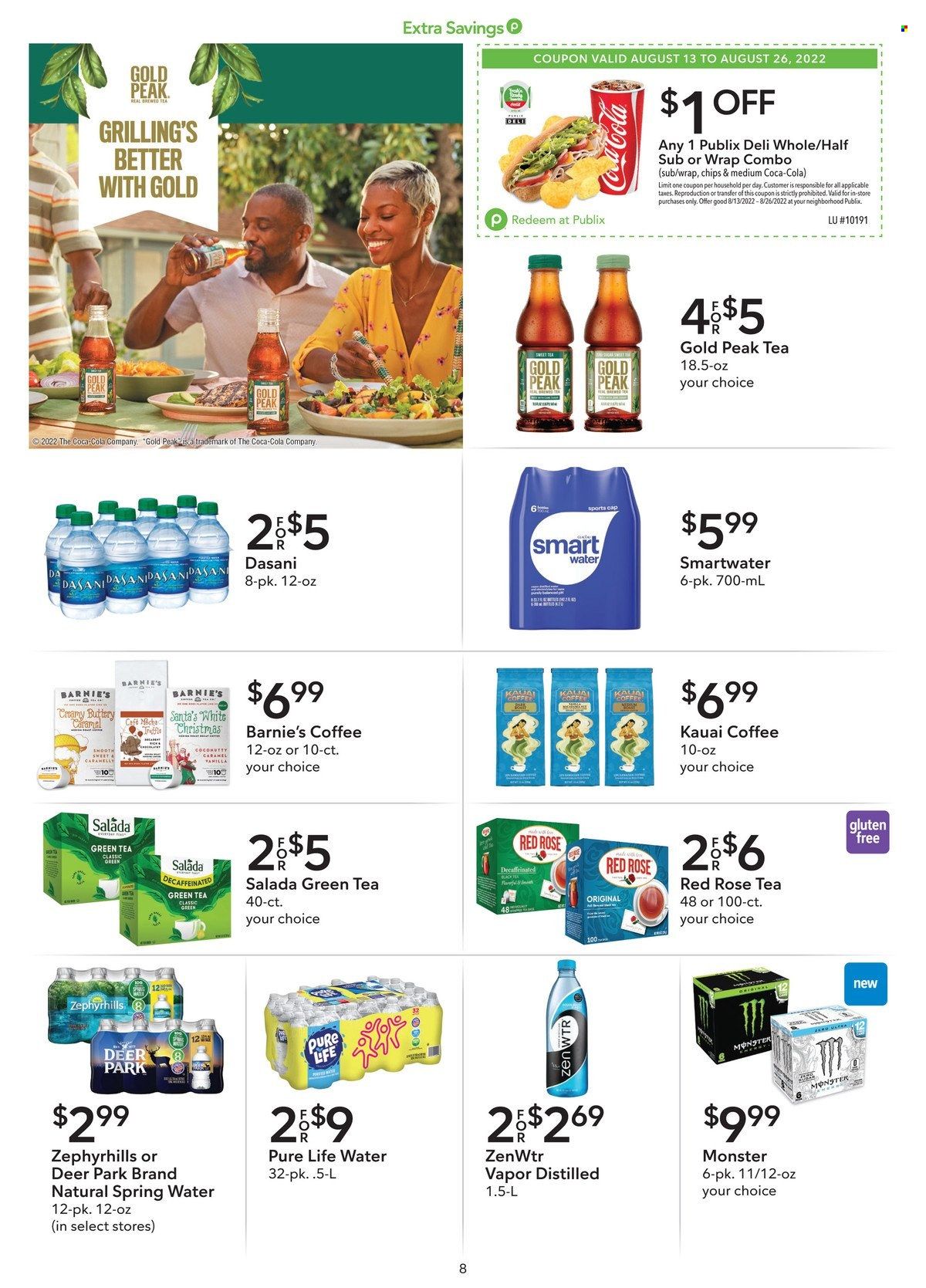Publix (AL, FL, GA, NC, SC, TN) Weekly Ad Flyer Specials August 13 to August 26, 2022