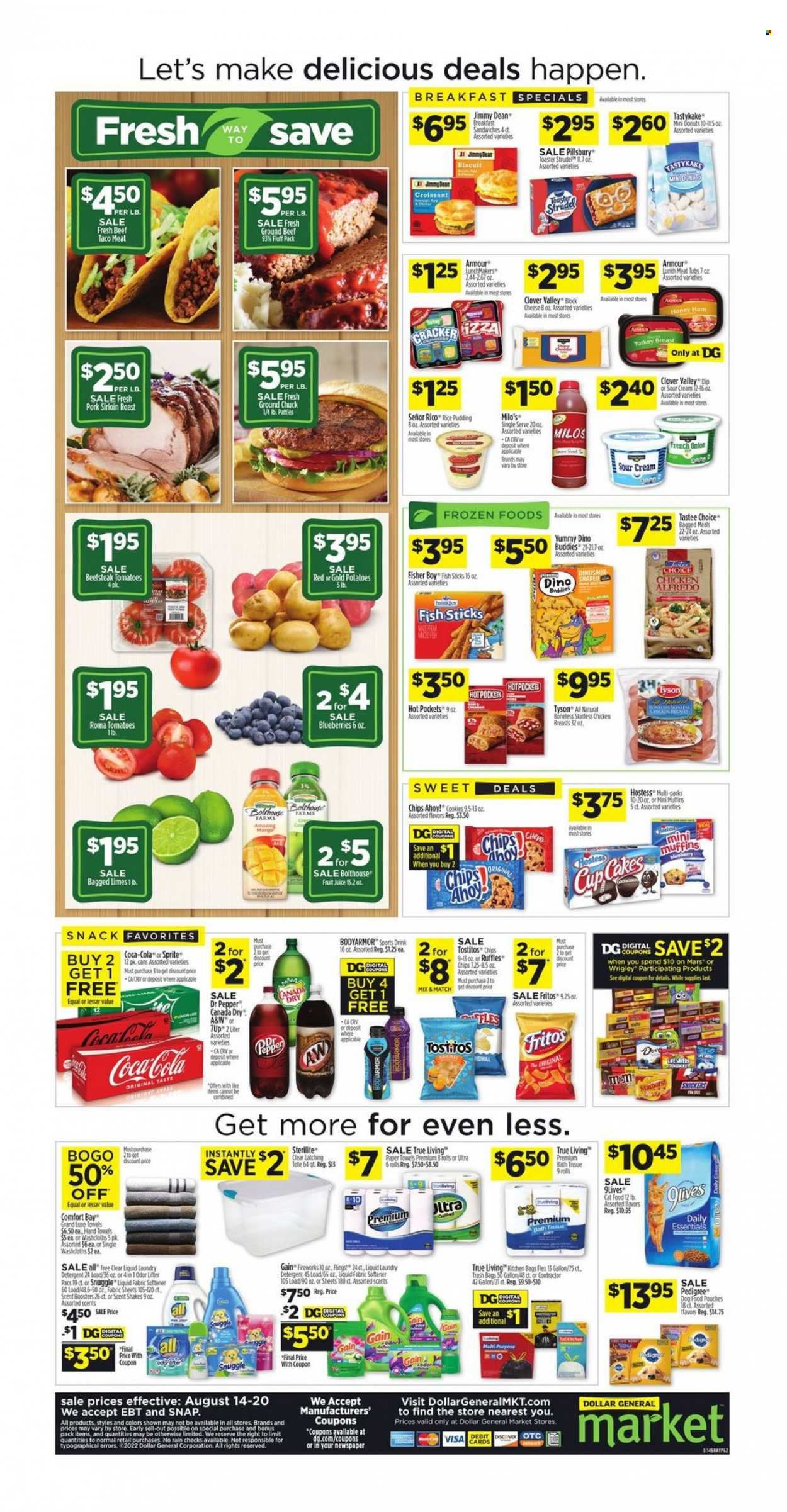Dollar General (WV) Weekly Ad Flyer Specials August 14 to August 20, 2022