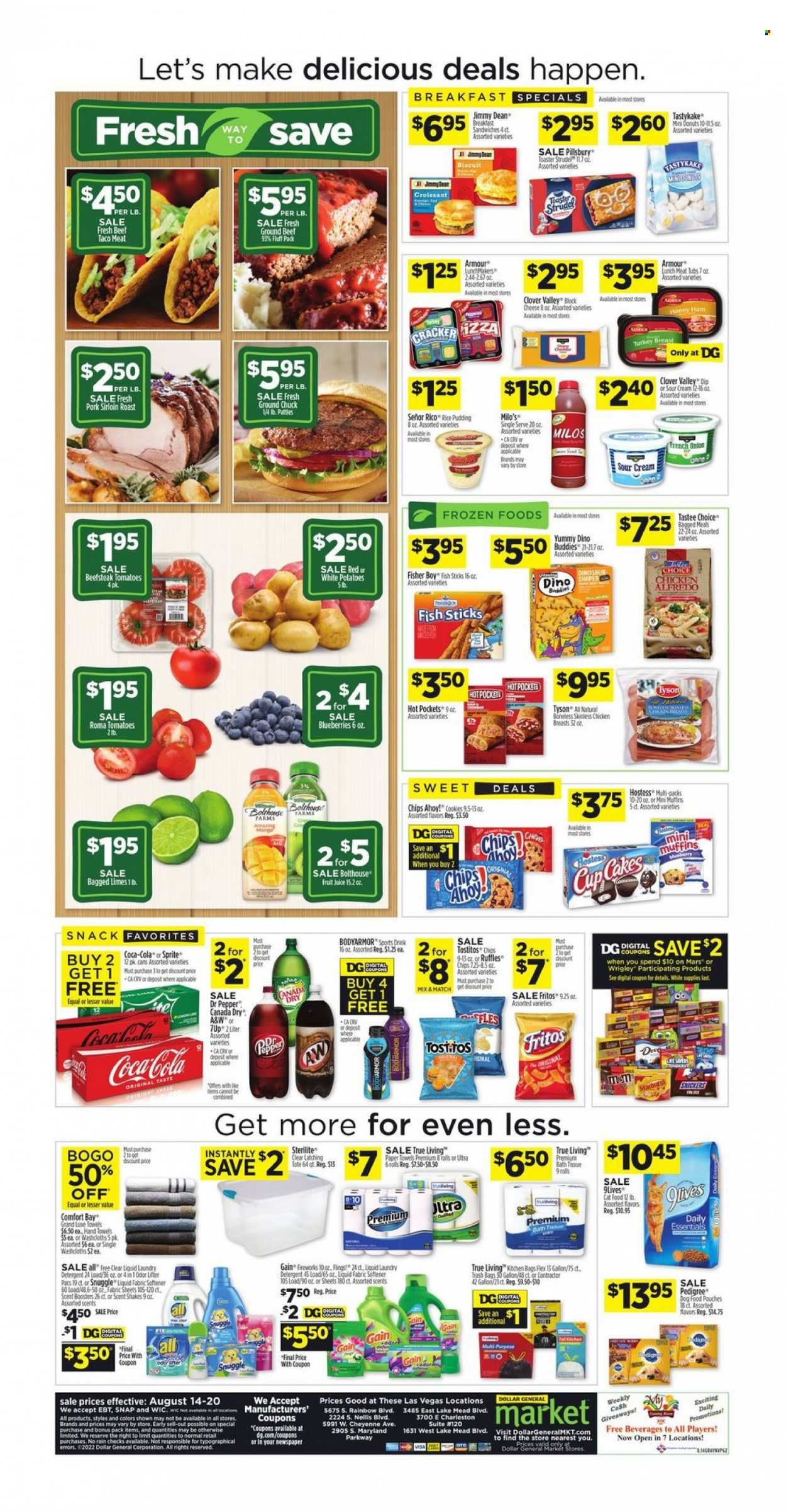 Dollar General (NV) Weekly Ad Flyer Specials August 14 to August 20, 2022