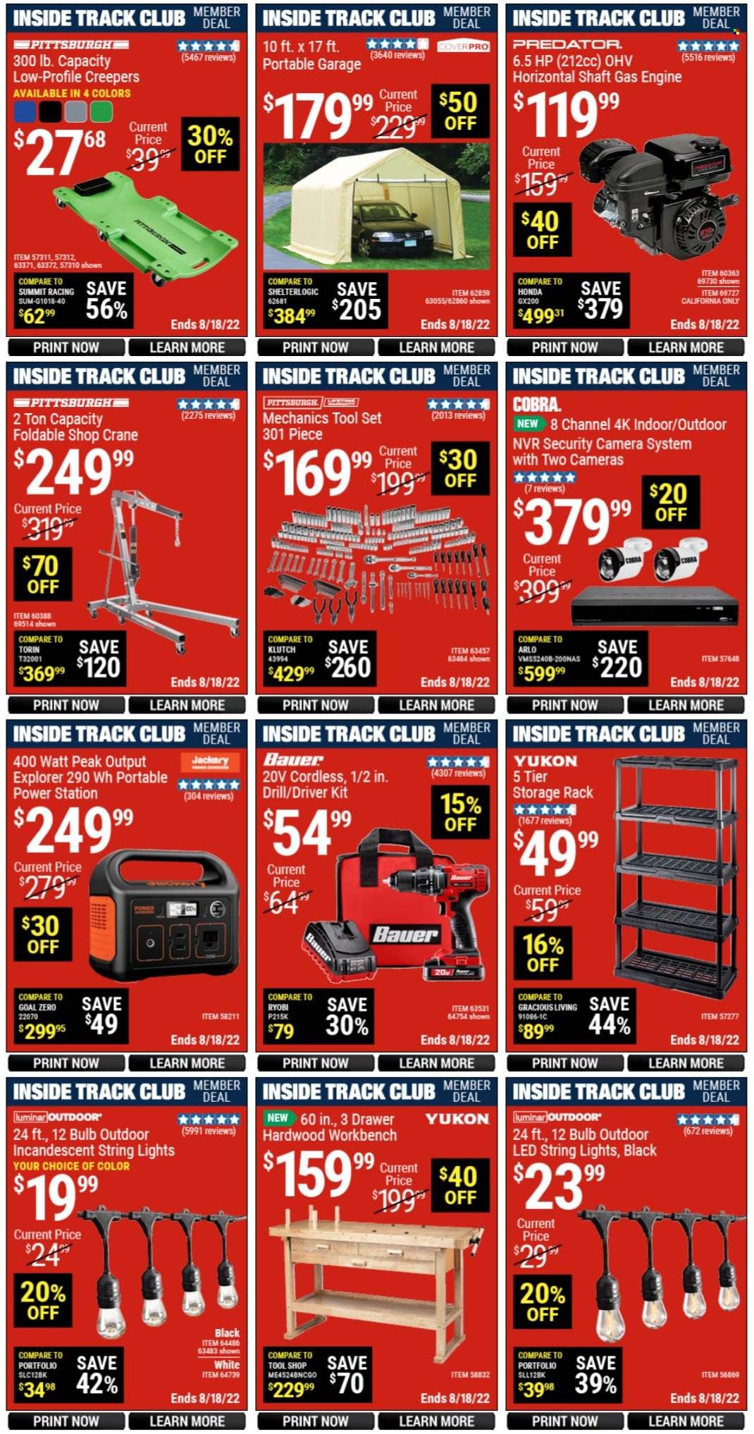 Harbor Freight Weekly Ad Flyer Specials August 15 to August 18, 2022