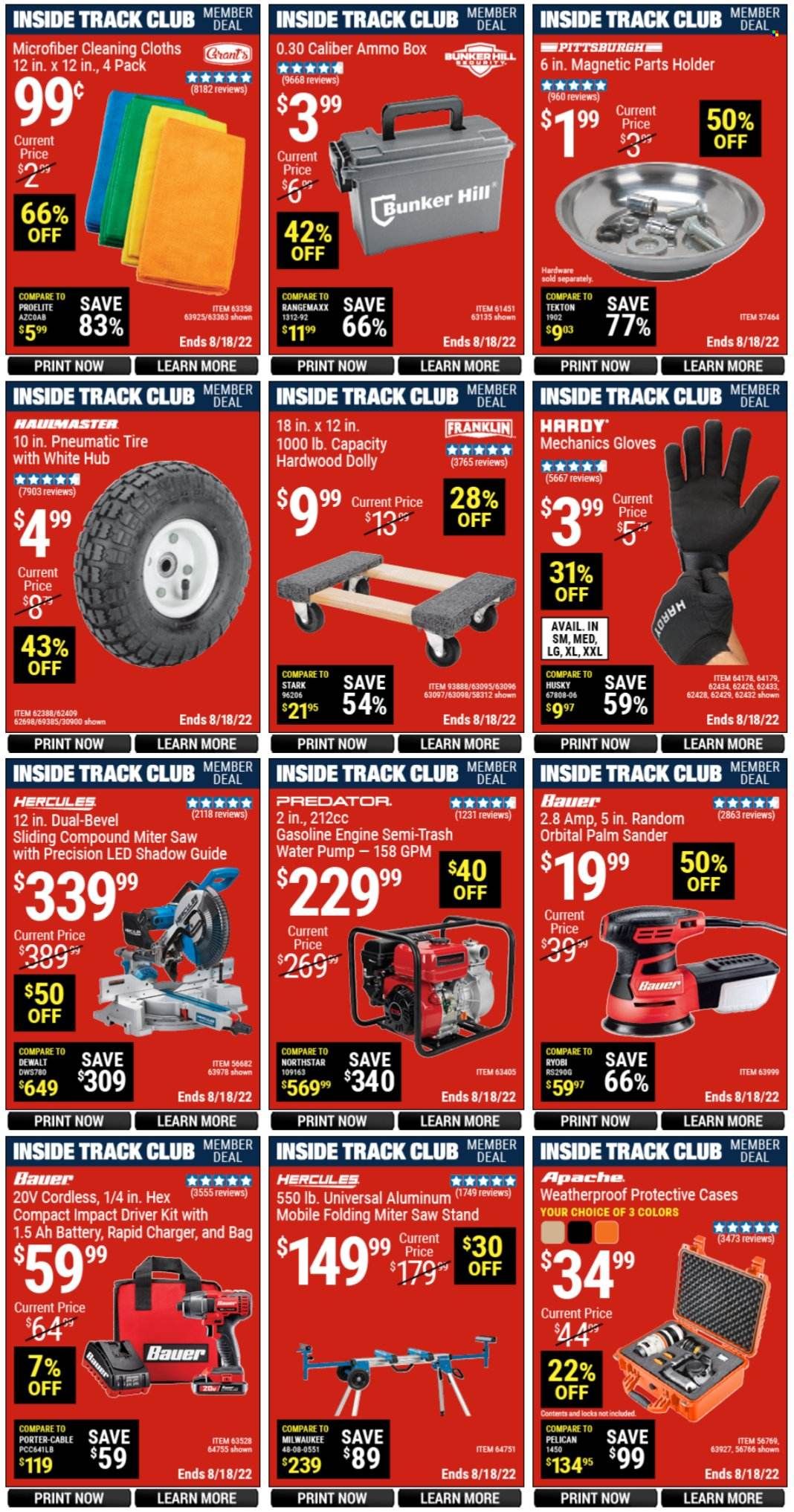 Harbor Freight Weekly Ad Flyer Specials August 15 to August 18, 2022