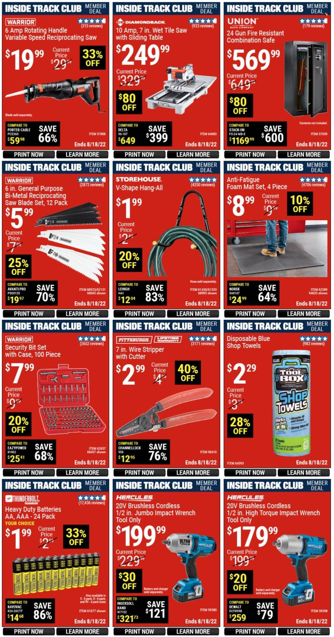 Harbor Freight Weekly Ad Flyer Specials August 15 to August 18, 2022