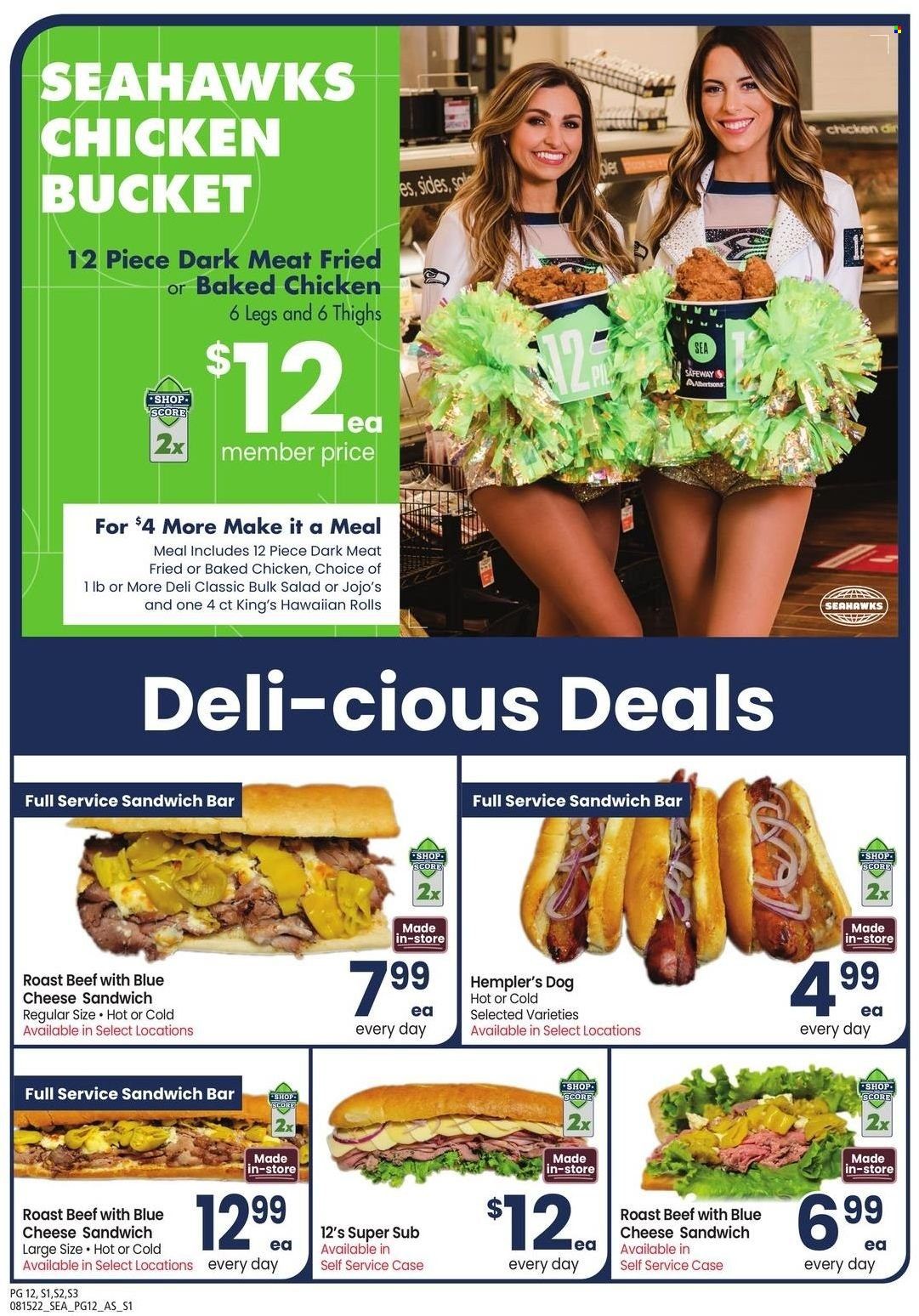 Safeway (WA) Weekly Ad Flyer Specials August 15 to September 25, 2022