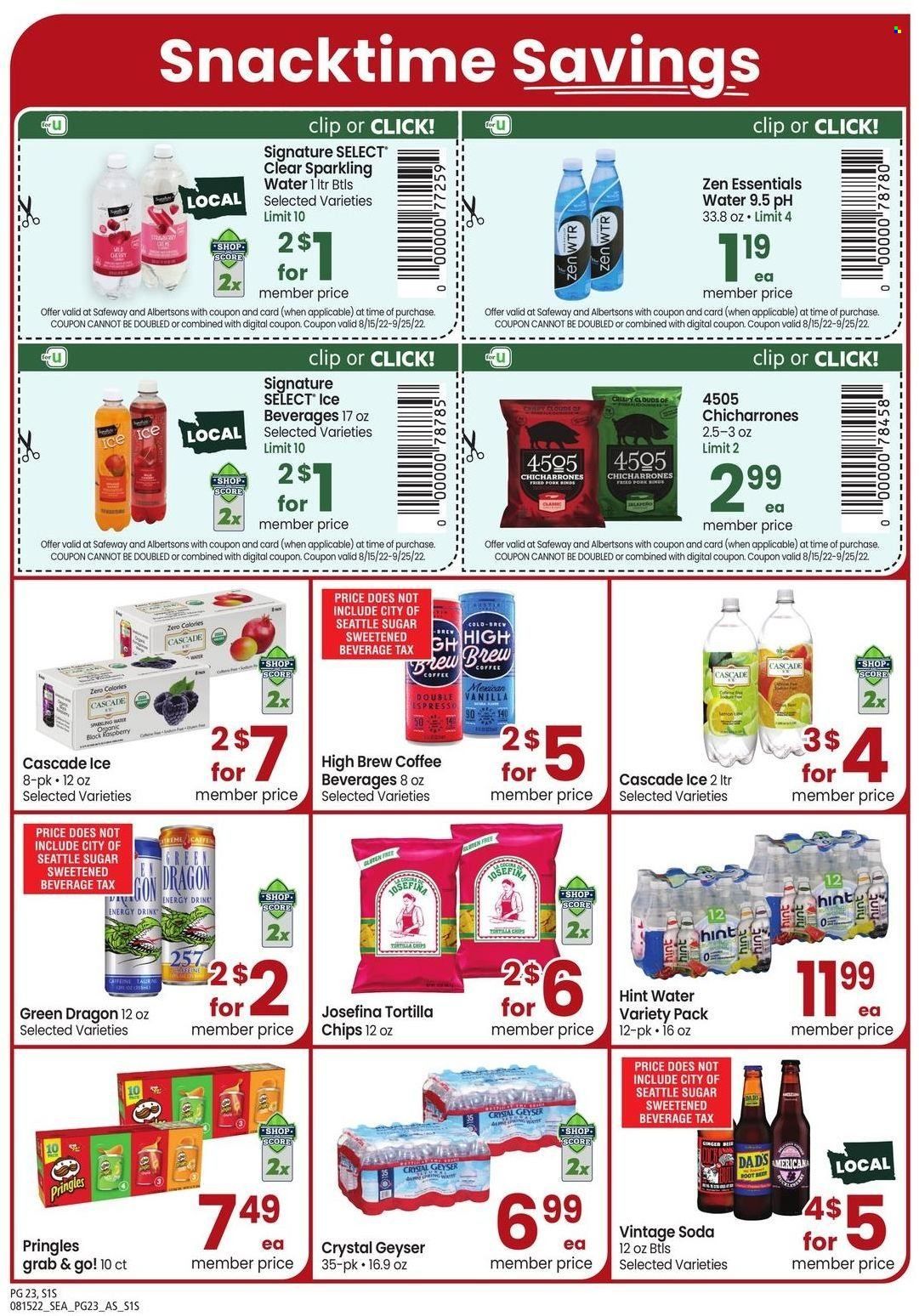 Safeway (WA) Weekly Ad Flyer Specials August 15 to September 25, 2022
