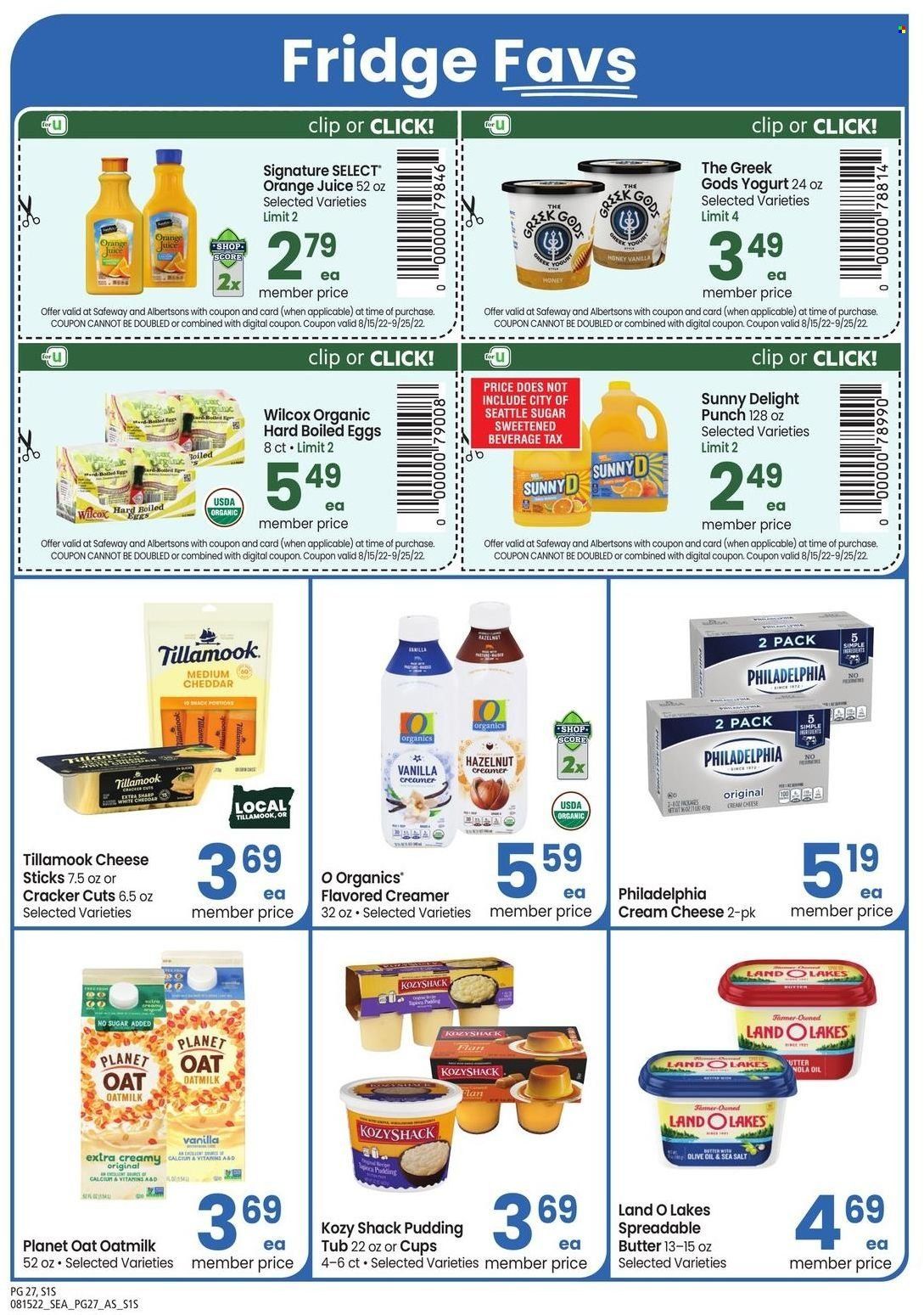 Safeway (WA) Weekly Ad Flyer Specials August 15 to September 25, 2022