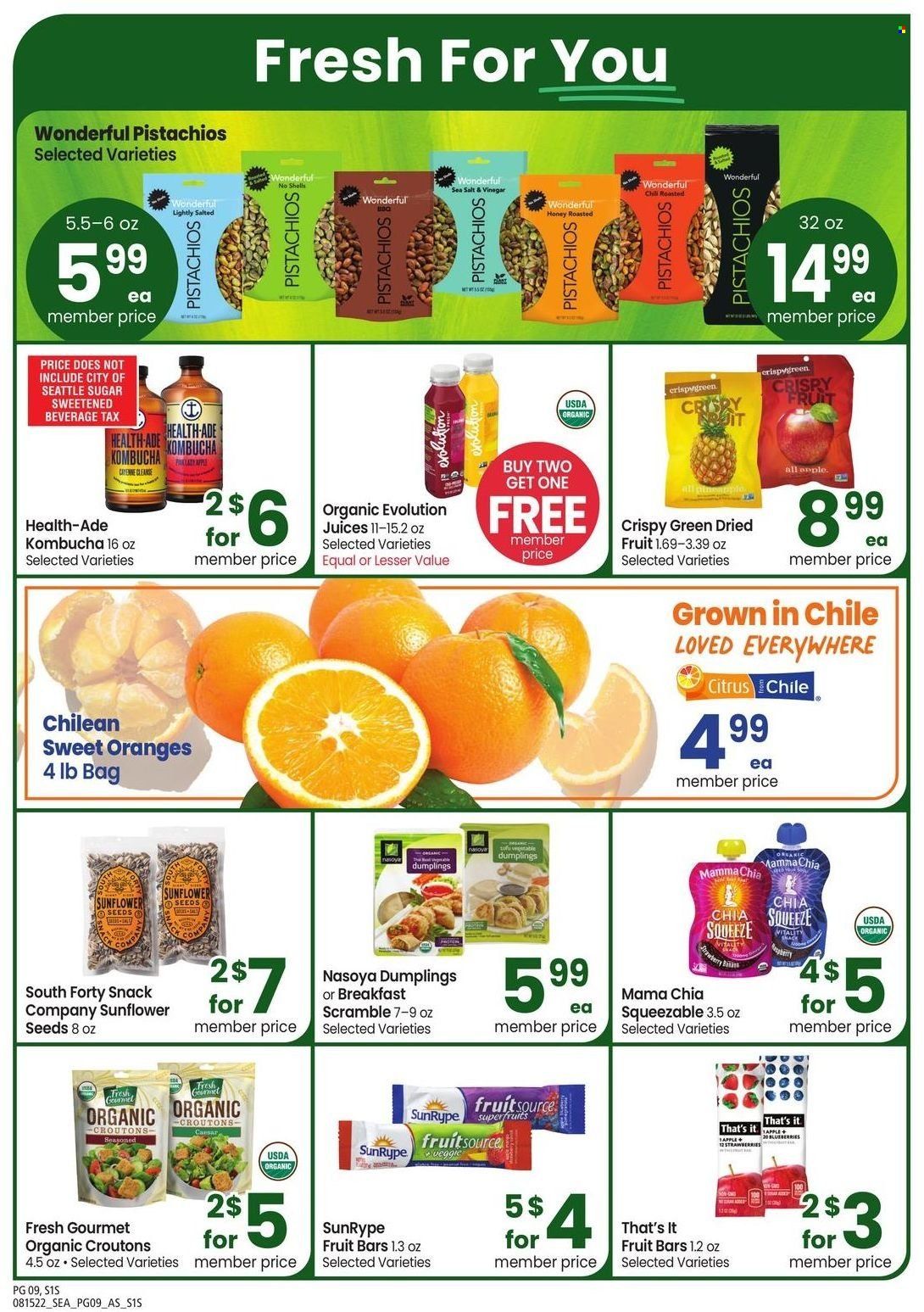 Safeway (WA) Weekly Ad Flyer Specials August 15 to September 25, 2022