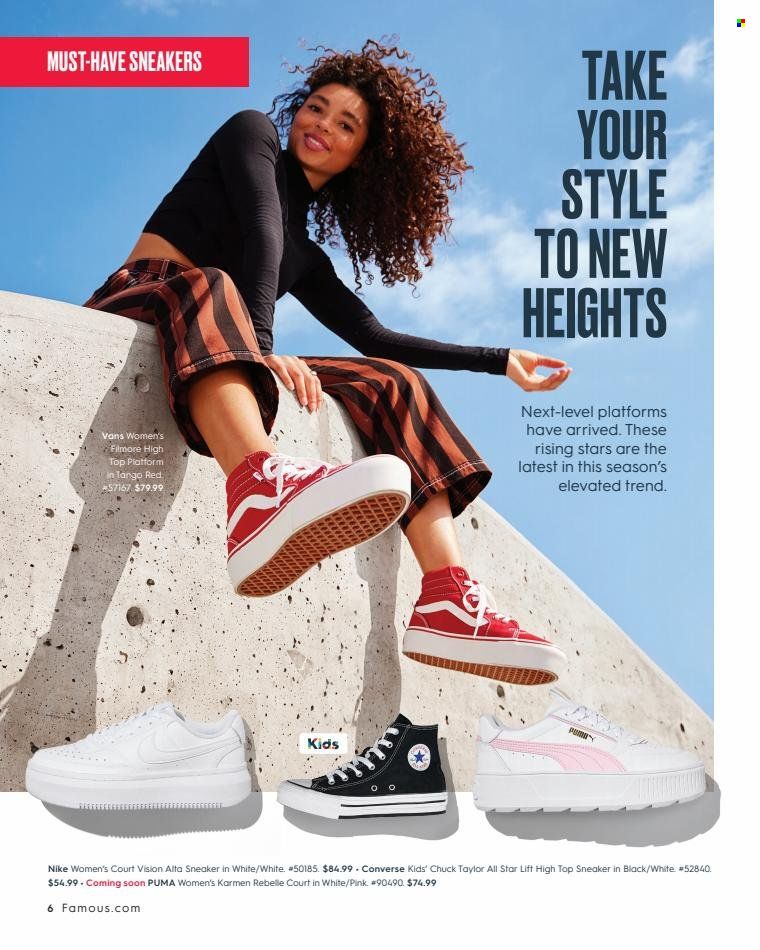 Famous Footwear Promotions & Flyer Specials November 2022