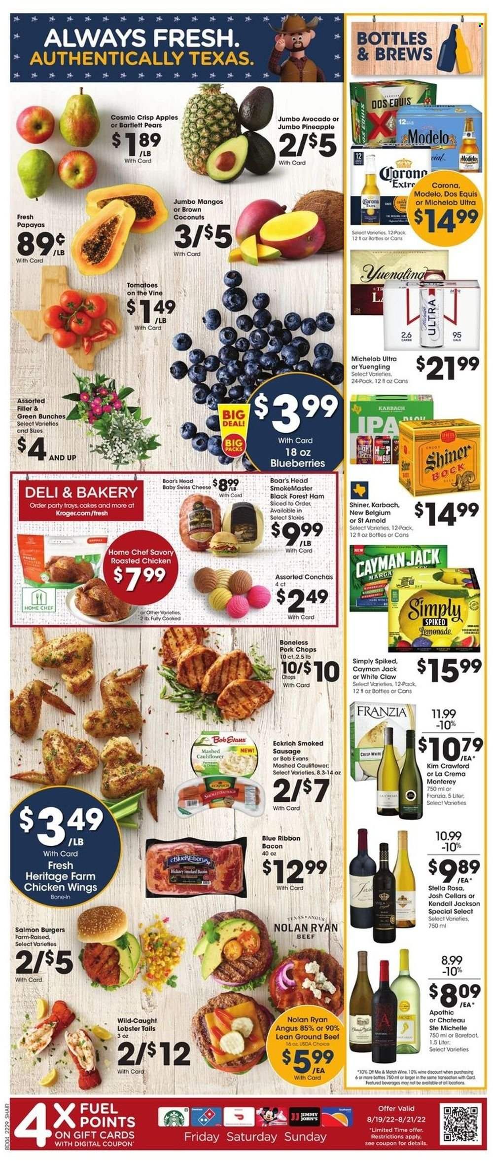 Kroger (GA, IL, LA, MI, OK, SC, TN, TX, VA) Weekly Ad Flyer Specials August 17 to August 23, 2022