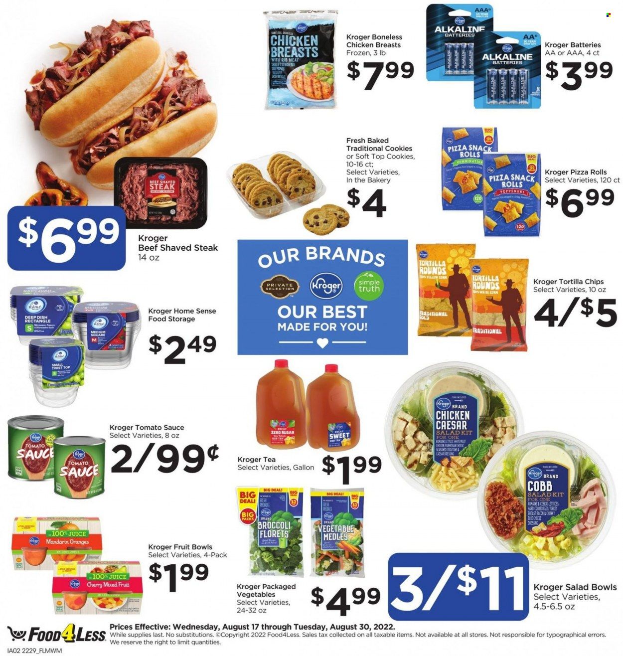 Food 4 Less (IL) Weekly Ad Flyer Specials August 17 to August 23, 2022