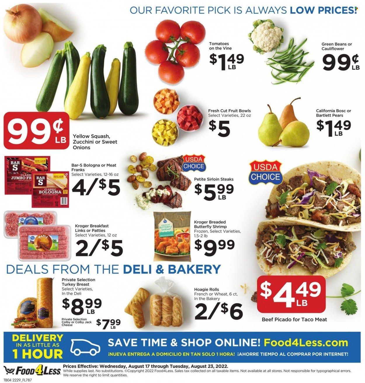 Food 4 Less (IN) Weekly Ad Flyer Specials August 17 to August 23, 2022