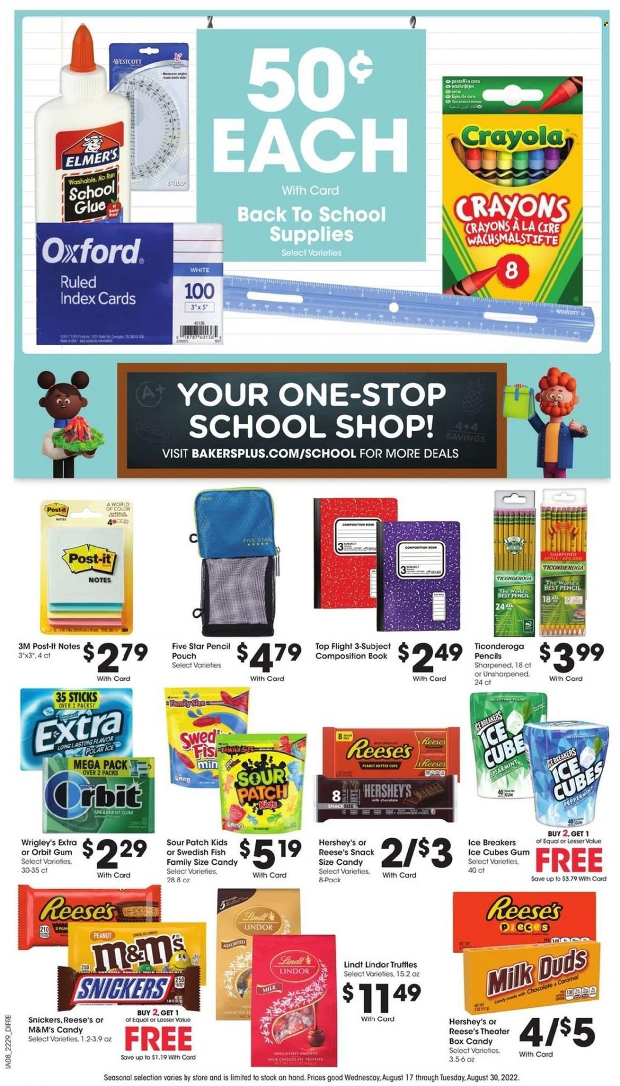 Baker's (NE) Weekly Ad Flyer Specials August 17 to August 23, 2022