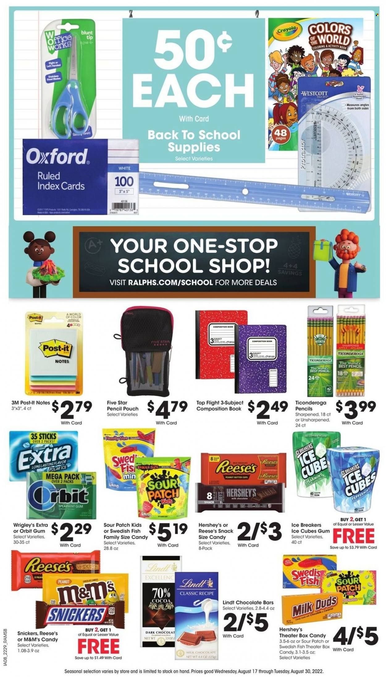 Ralphs (MD, NC, VA) Weekly Ad Flyer Specials August 17 to August 23, 2022
