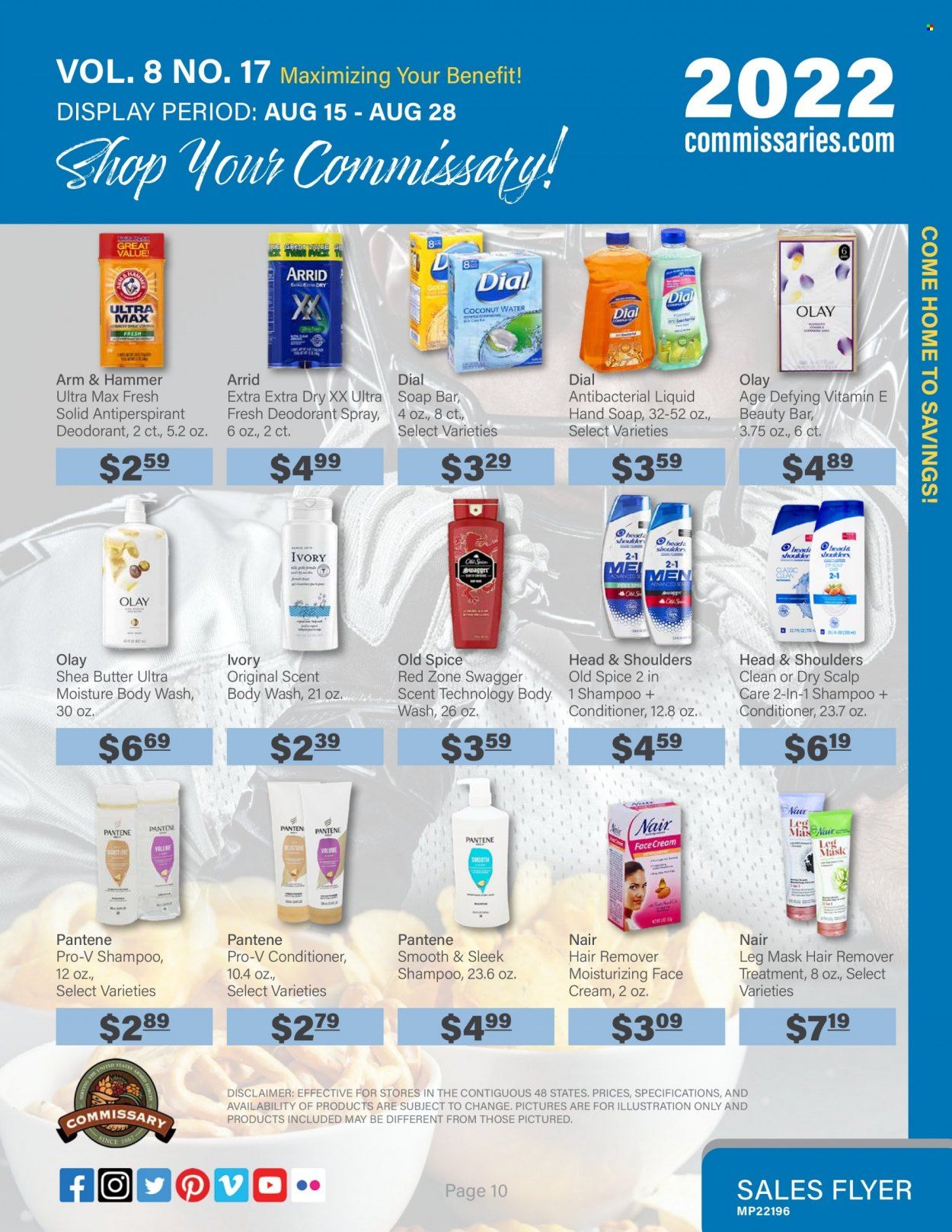Commissary Weekly Ad Flyer Specials August 15 to August 28, 2022