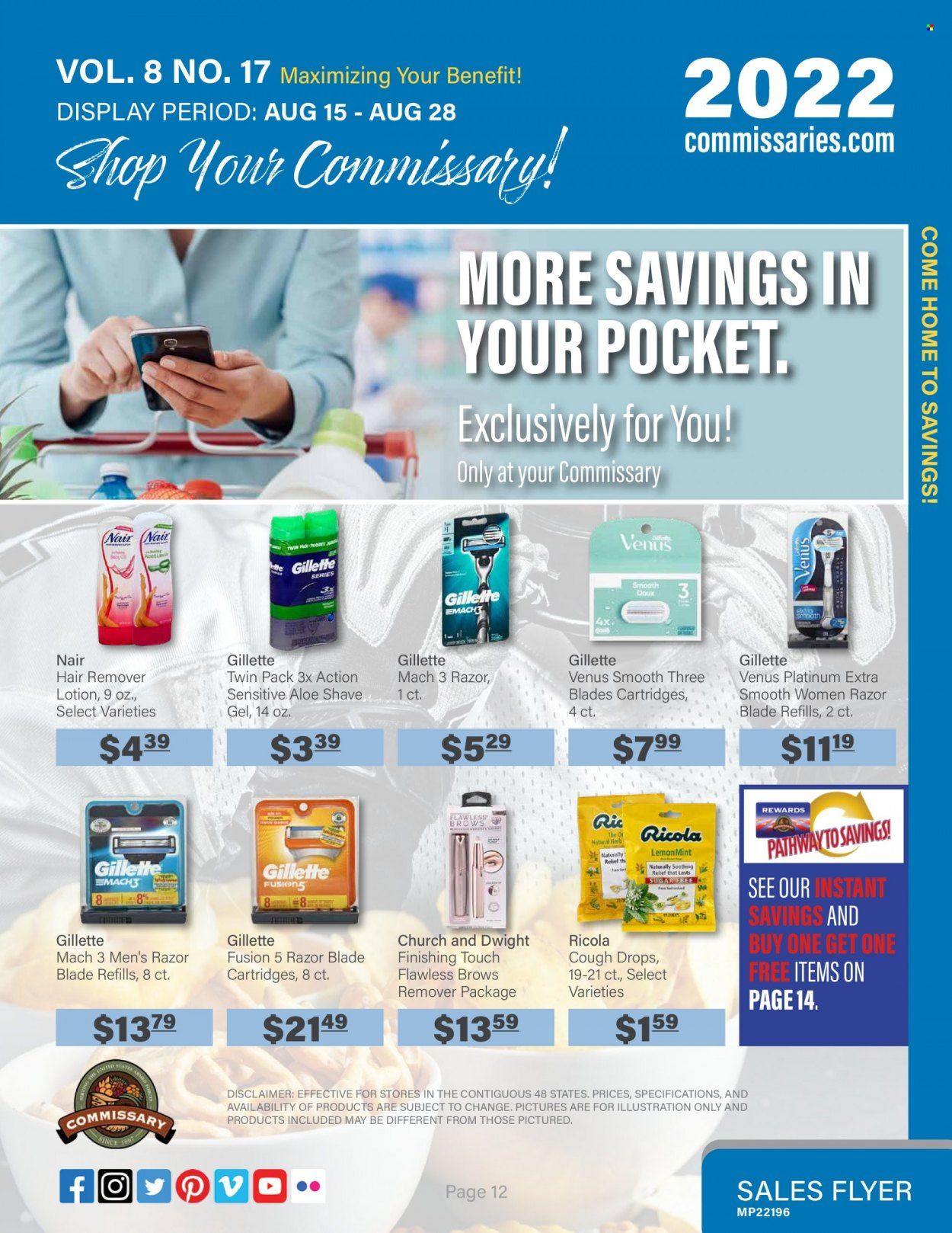 Commissary Weekly Ad Flyer Specials August 15 to August 28, 2022
