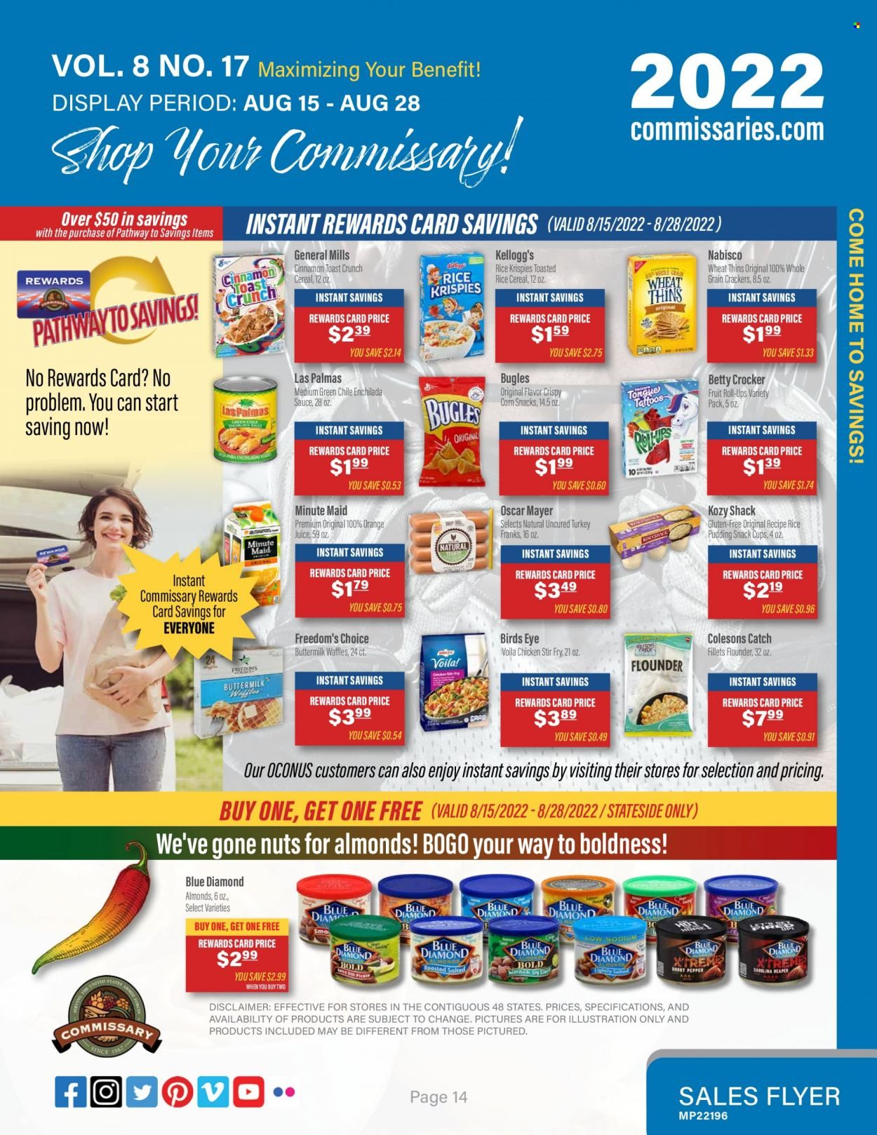 Commissary Weekly Ad Flyer Specials August 15 to August 28, 2022