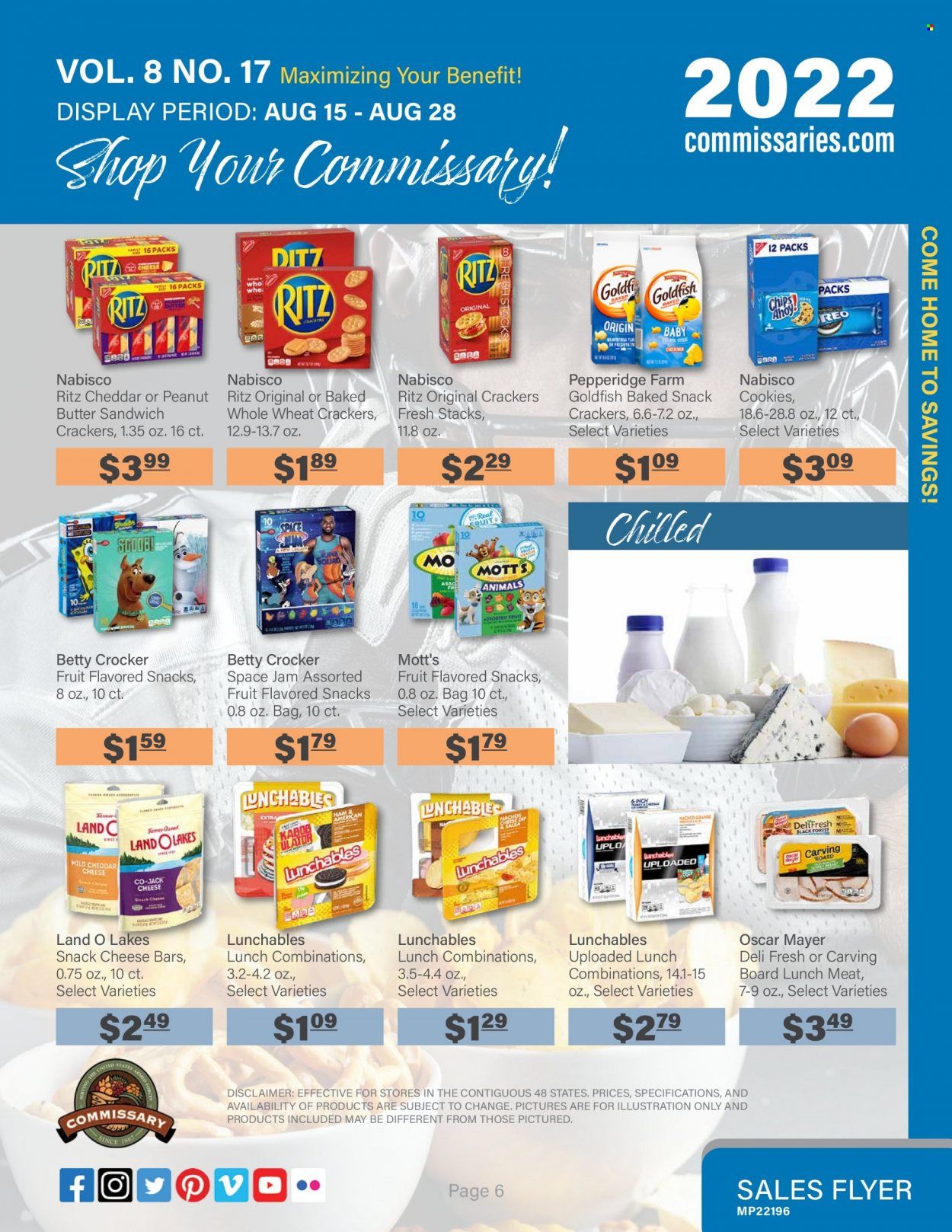Commissary Weekly Ad Flyer Specials August 15 to August 28, 2022