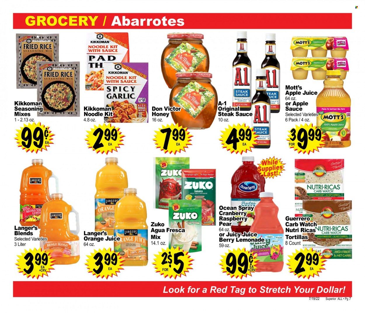 Superior Grocers (CA) Weekly Ad Flyer Specials July 19 to August 22, 2022