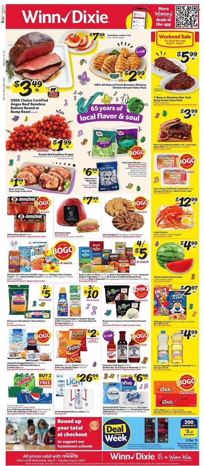 Winn Dixie (AL, FL, GA, LA) Weekly Ad Flyer Specials August 17 to August 23, 2022