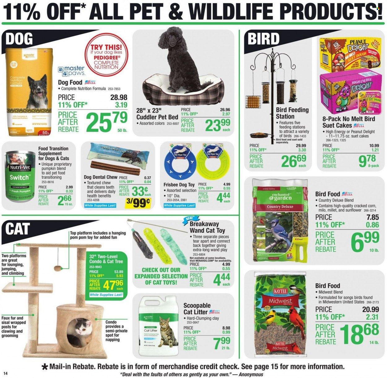 Menards Weekly Ad Flyer Specials August 18 to August 28, 2022