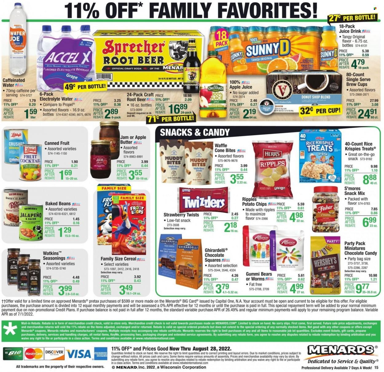 Menards Weekly Ad Flyer Specials August 18 to August 28, 2022