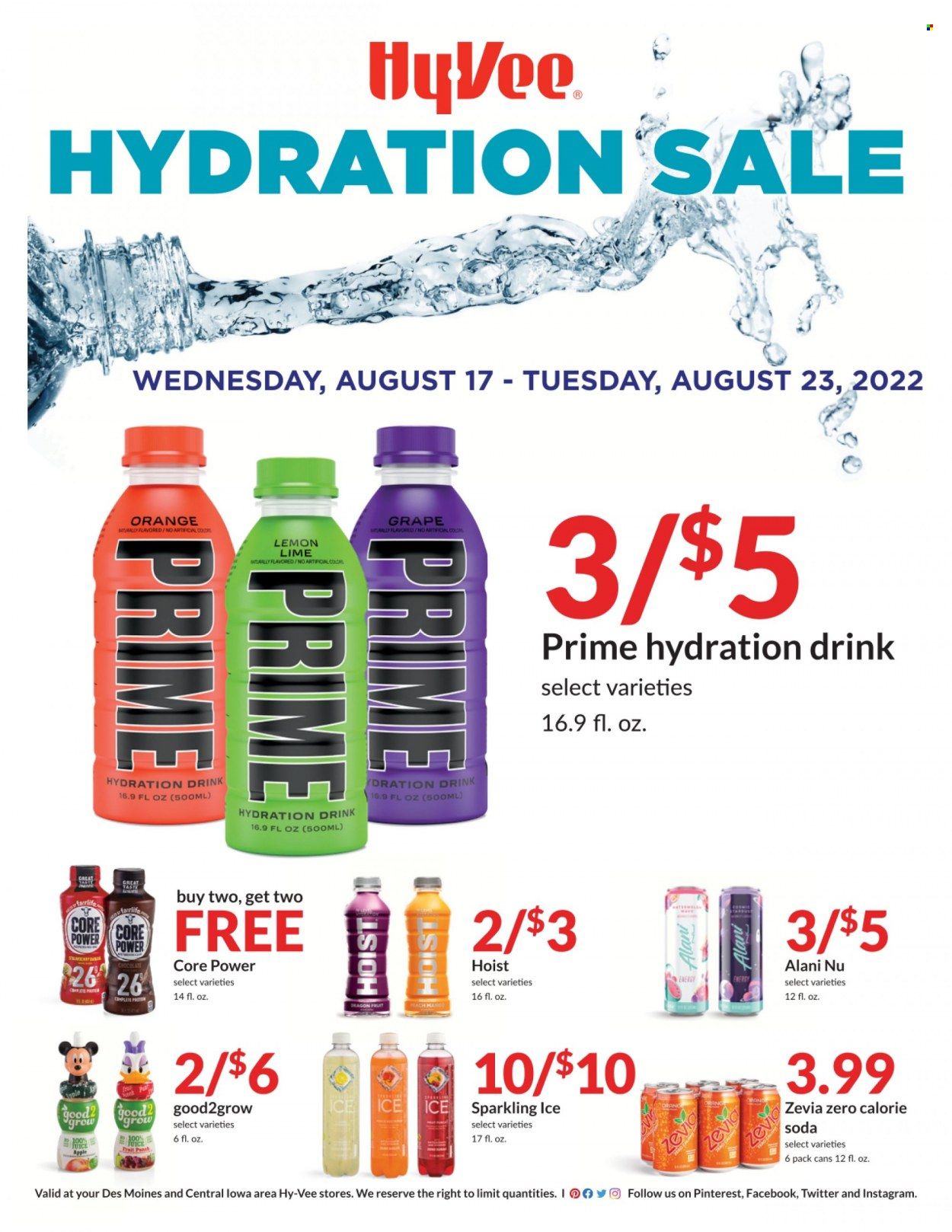 Hy-Vee (IA, IL, KS, MO) Weekly Ad Flyer Specials August 17 to August 23, 2022