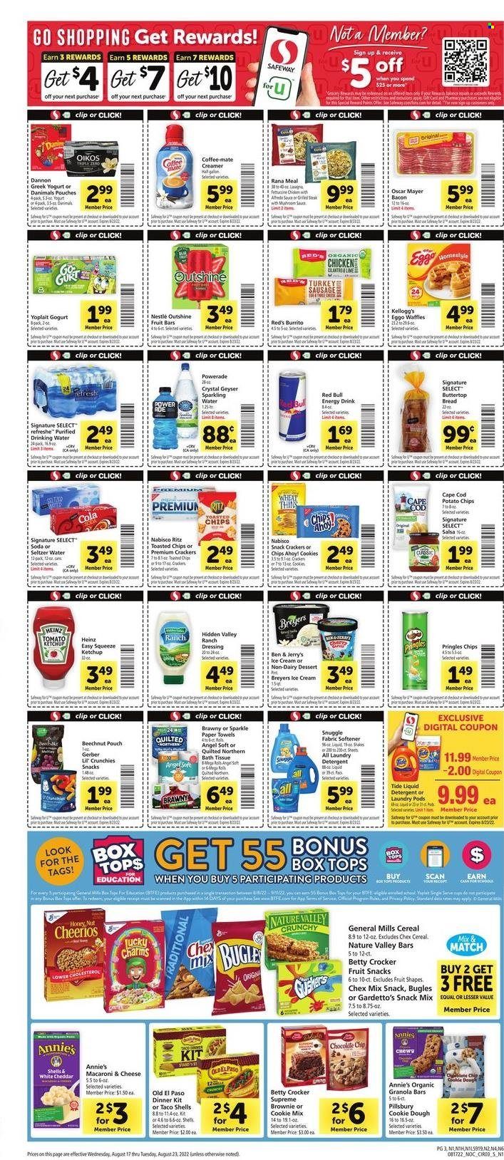 Safeway (CA, HI, OR, WA) Weekly Ad Flyer Specials August 17 to August 23, 2022