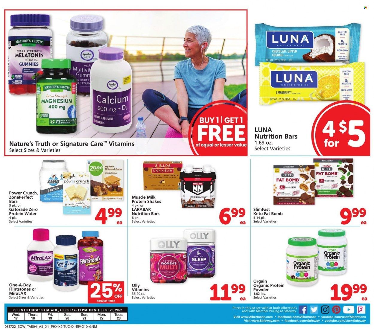 Safeway (AZ, CO, ID, MT, NE, NM) Weekly Ad Flyer Specials August 17 to August 23, 2022