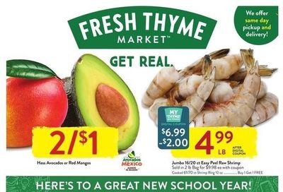 Fresh Thyme Weekly Ad Flyer Specials August 17 to August 23, 2022