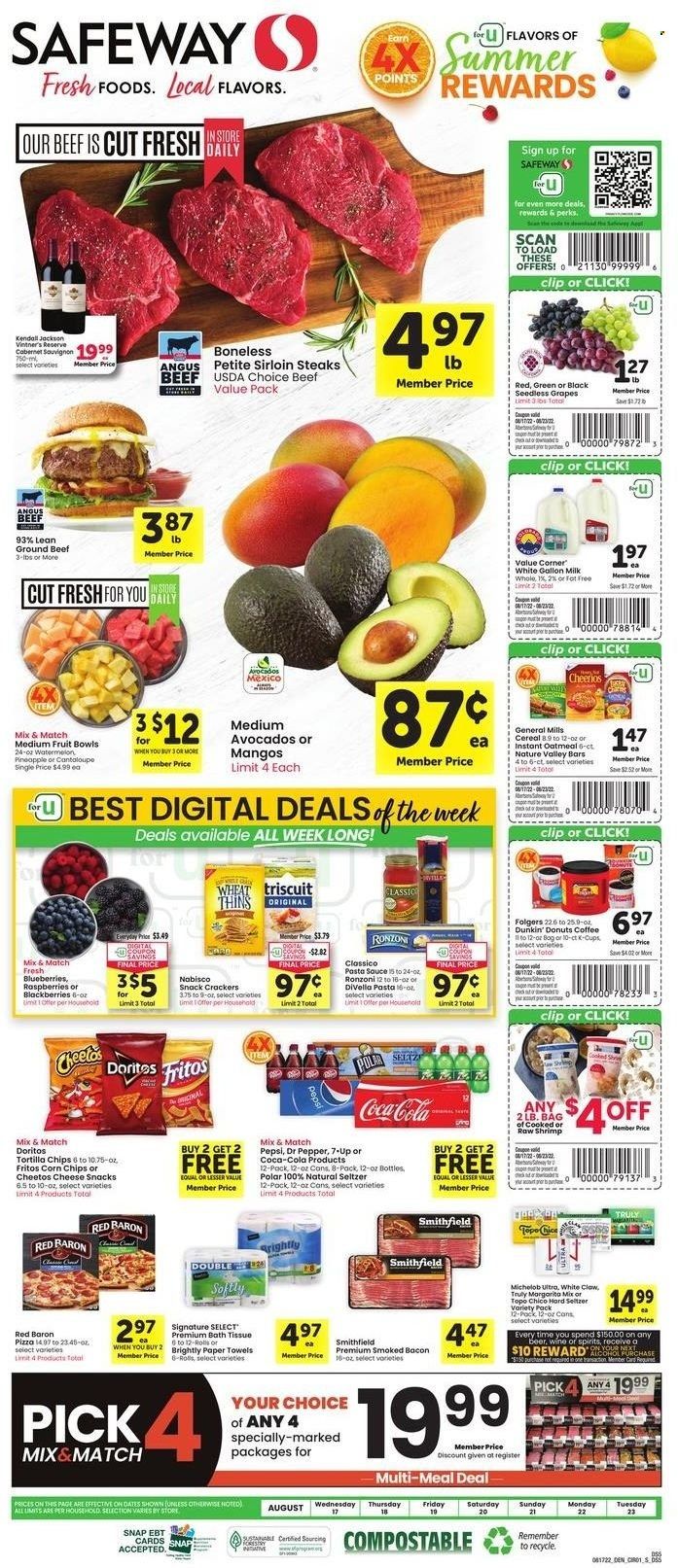 Safeway (SD) Weekly Ad Flyer Specials August 17 to August 23, 2022