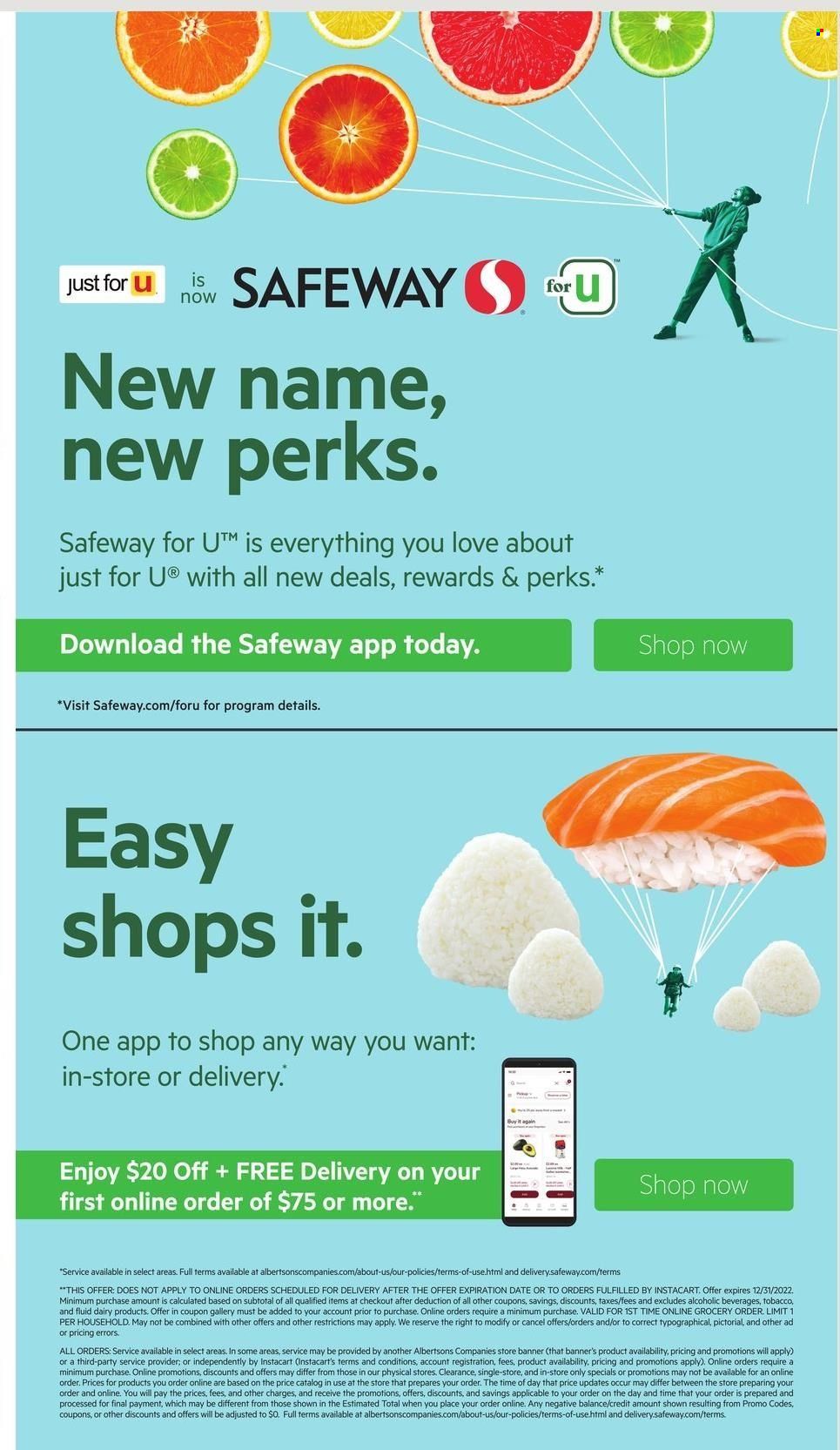 Safeway (SD) Weekly Ad Flyer Specials August 17 to August 23, 2022