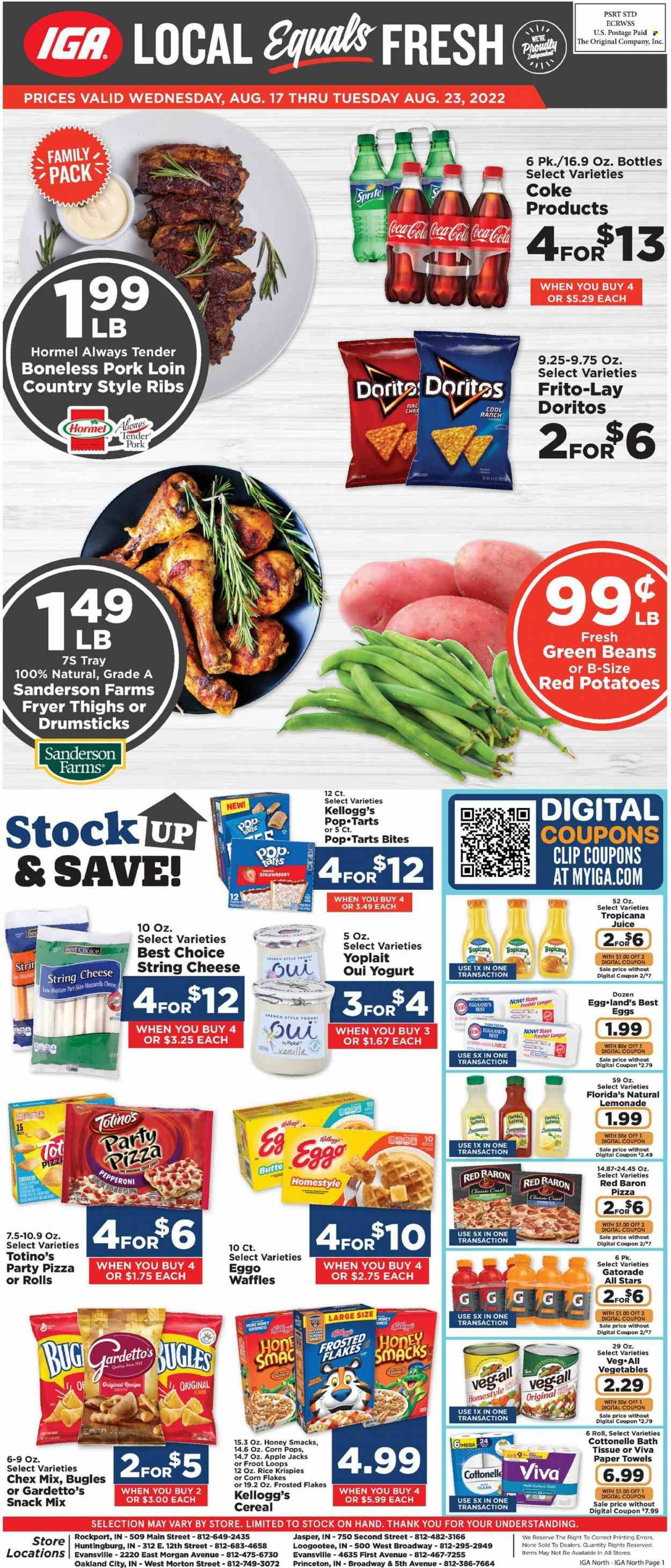 IGA (IN) Weekly Ad Flyer Specials August 17 to August 23, 2022