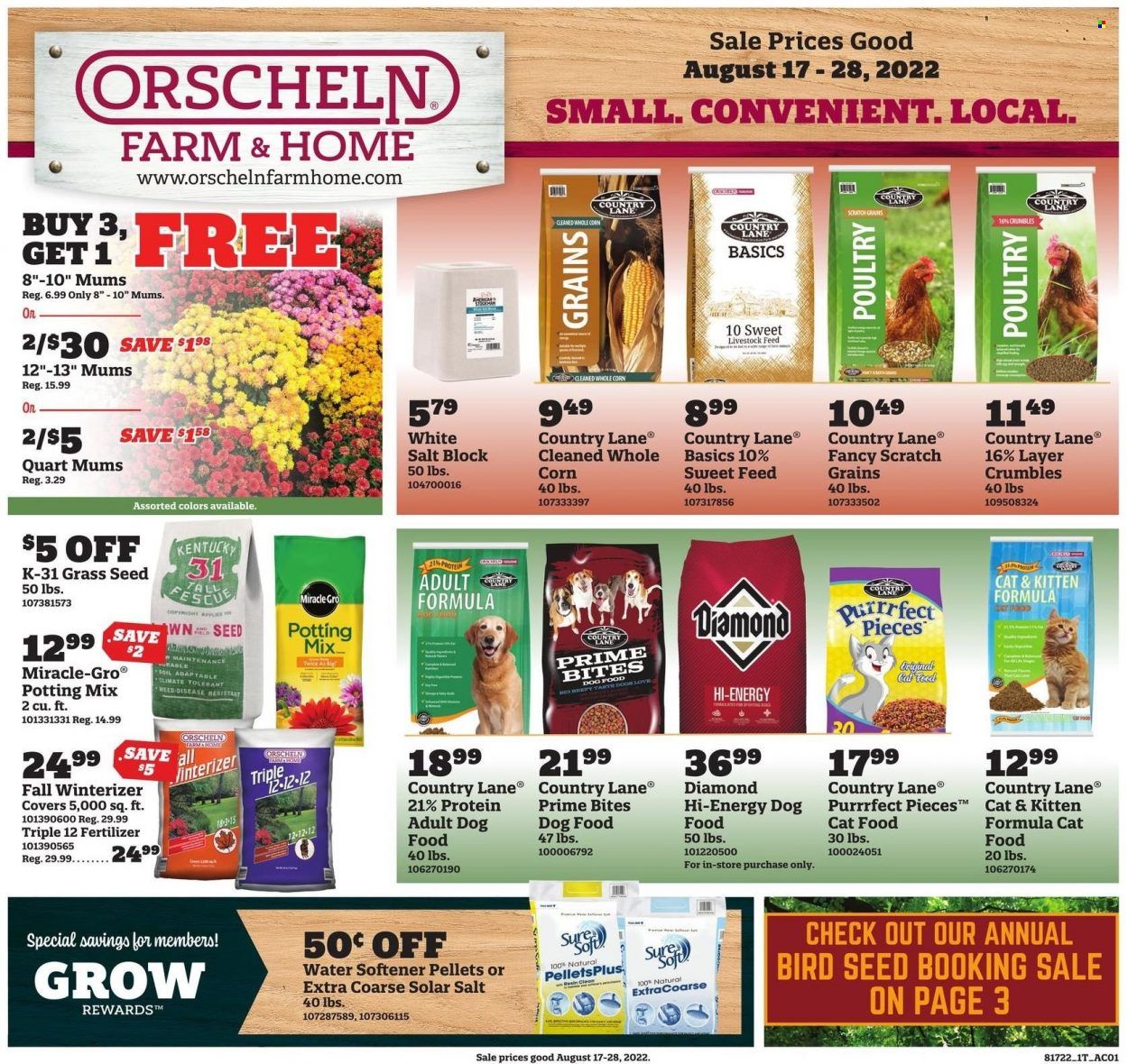 Orscheln Farm and Home (IA, IN, KS, MO, NE, OK) Weekly Ad Flyer Specials August 17 to August 28, 2022