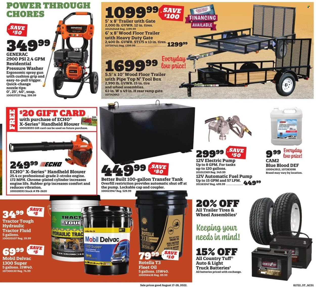 Orscheln Farm and Home (IA, IN, KS, MO, NE, OK) Weekly Ad Flyer Specials August 17 to August 28, 2022
