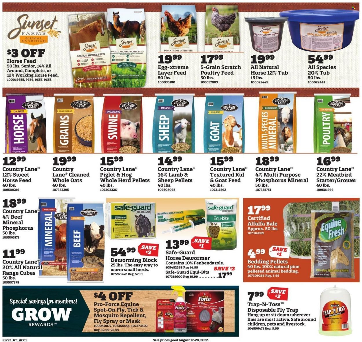 Orscheln Farm and Home (IA, IN, KS, MO, NE, OK) Weekly Ad Flyer Specials August 17 to August 28, 2022