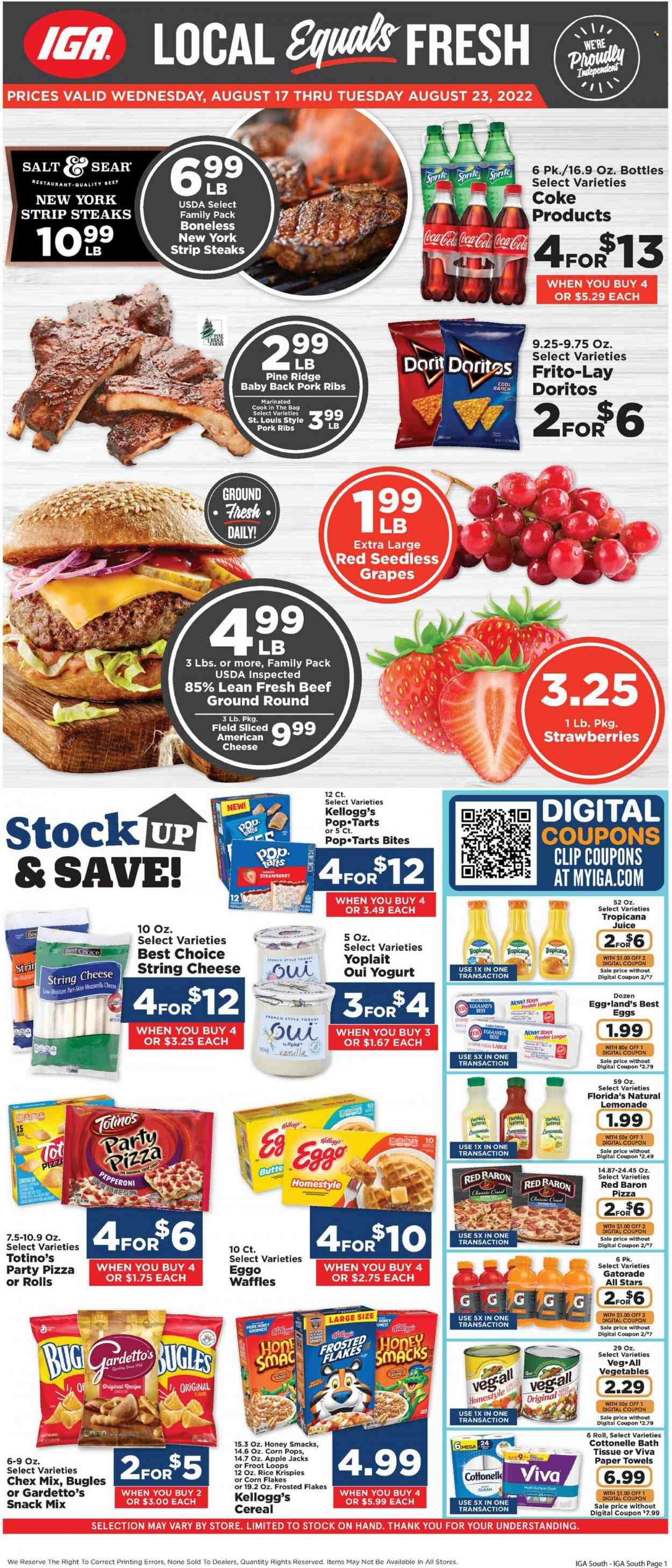 IGA (KY) Weekly Ad Flyer Specials August 17 to August 23, 2022