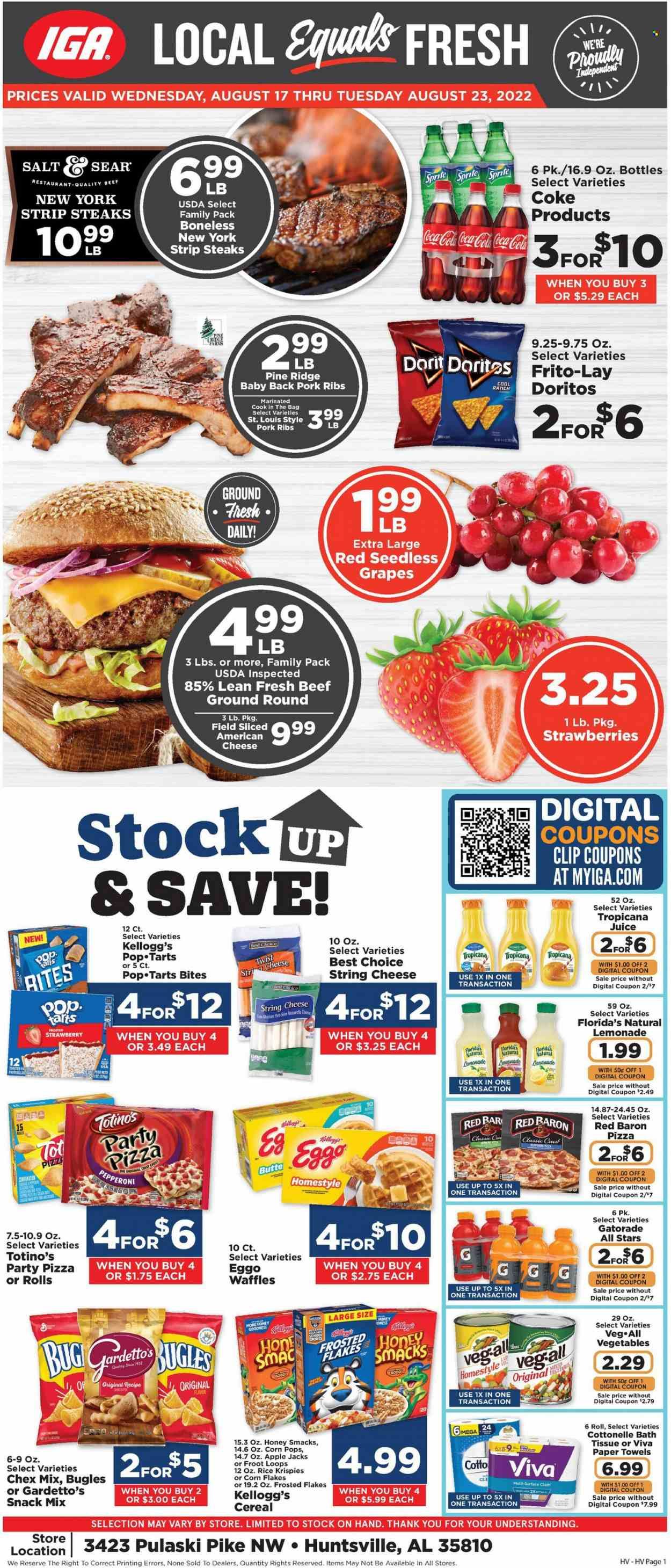 IGA (AL) Weekly Ad Flyer Specials August 17 to August 23, 2022