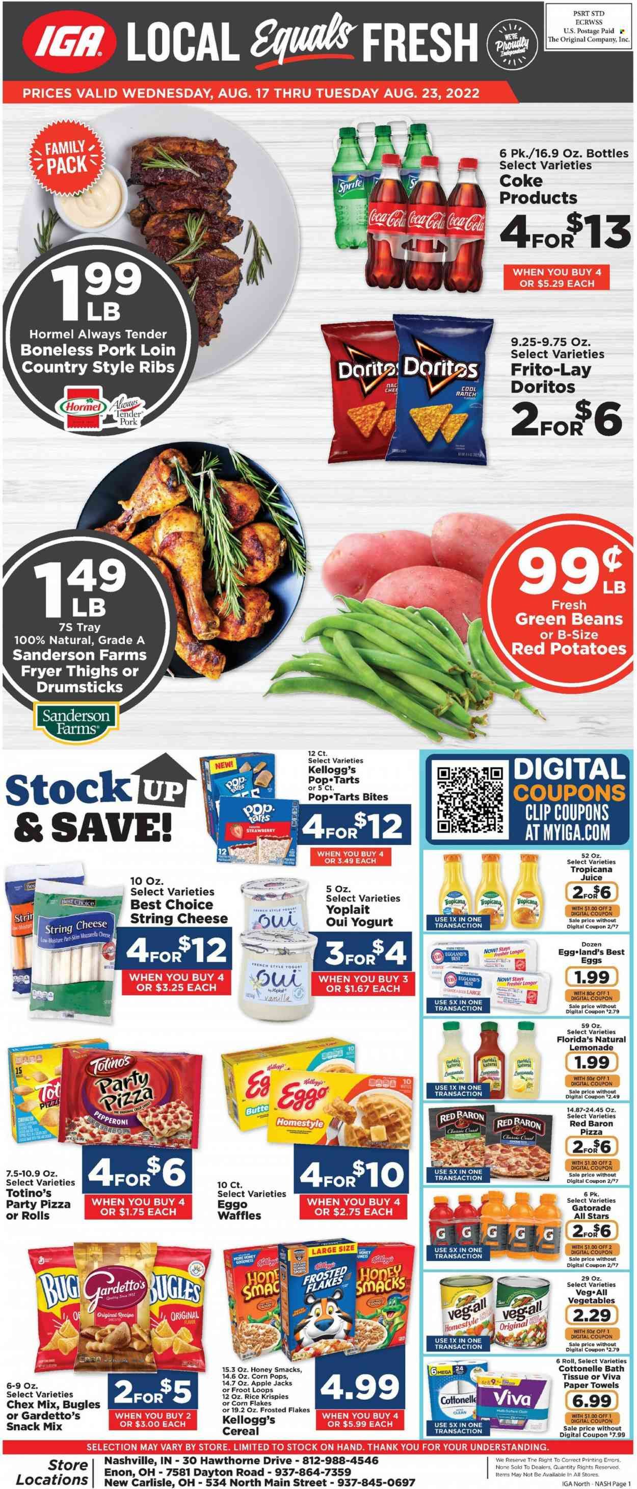 IGA (OH) Weekly Ad Flyer Specials August 17 to August 23, 2022