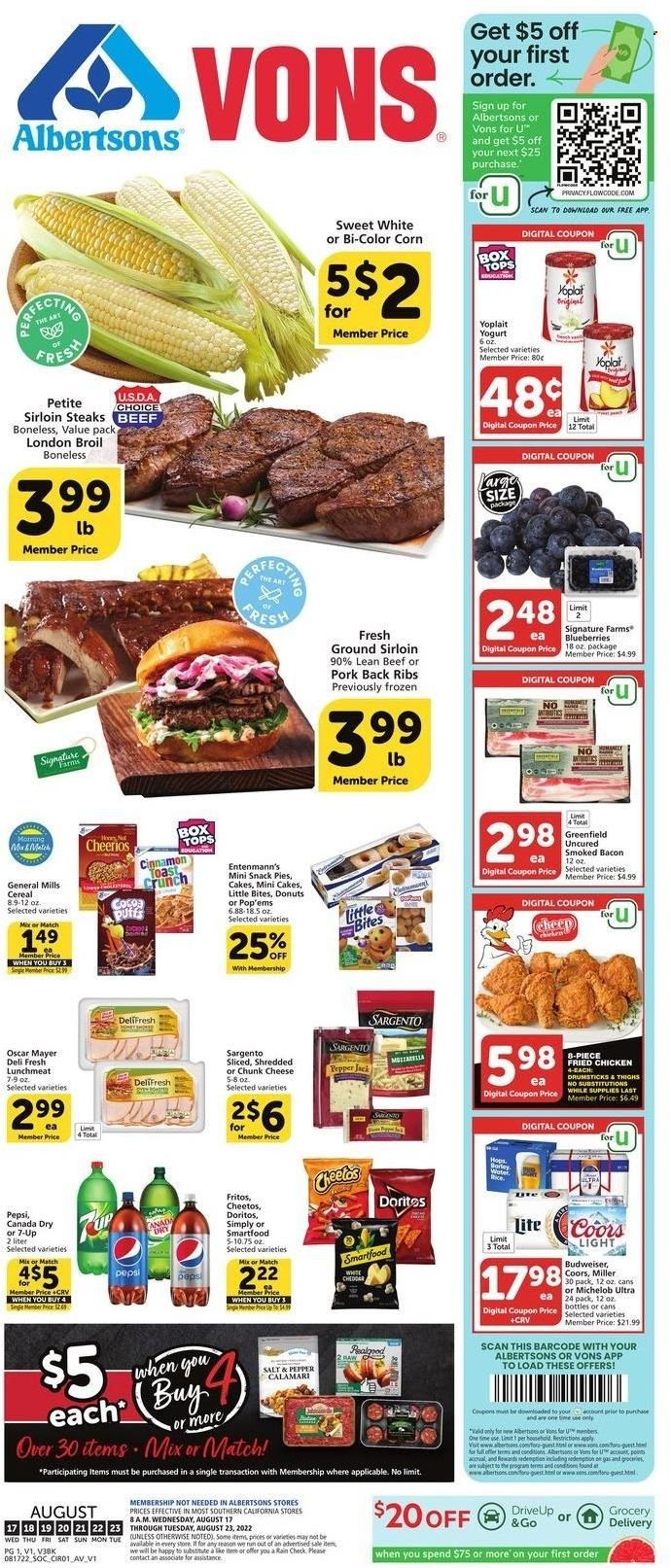 Vons (CA) Weekly Ad Flyer Specials August 17 to August 23, 2022
