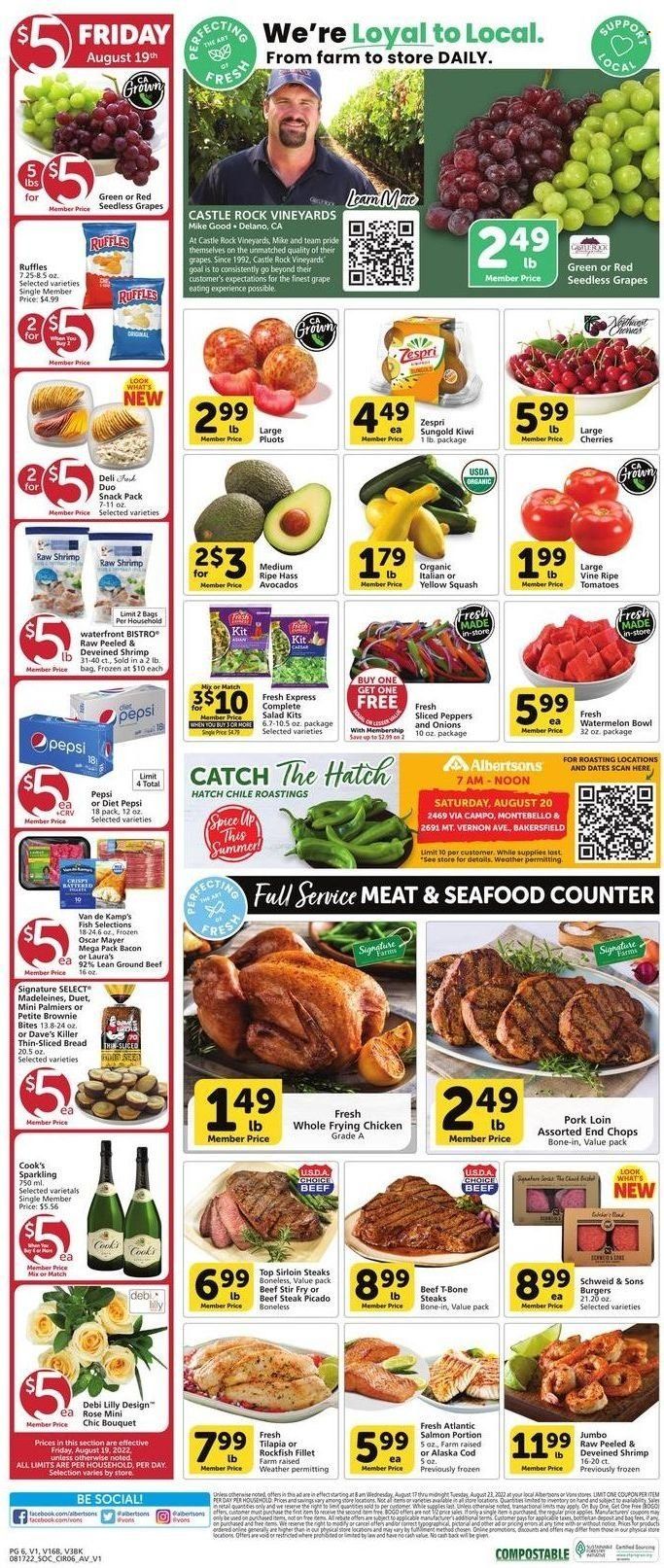 Vons (CA) Weekly Ad Flyer Specials August 17 to August 23, 2022