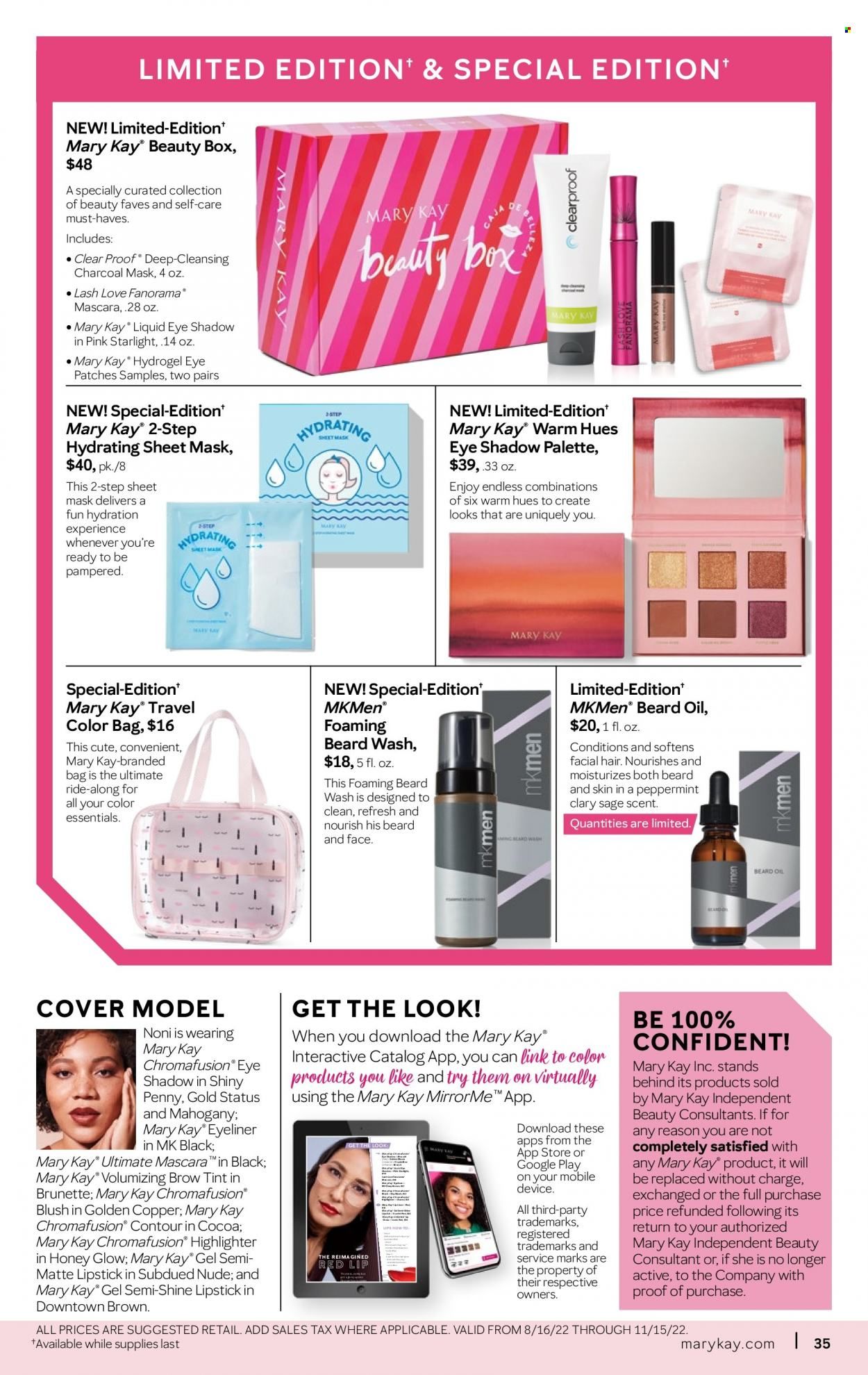 Mary Kay Weekly Ad Flyer Specials August 16 to November 15, 2022
