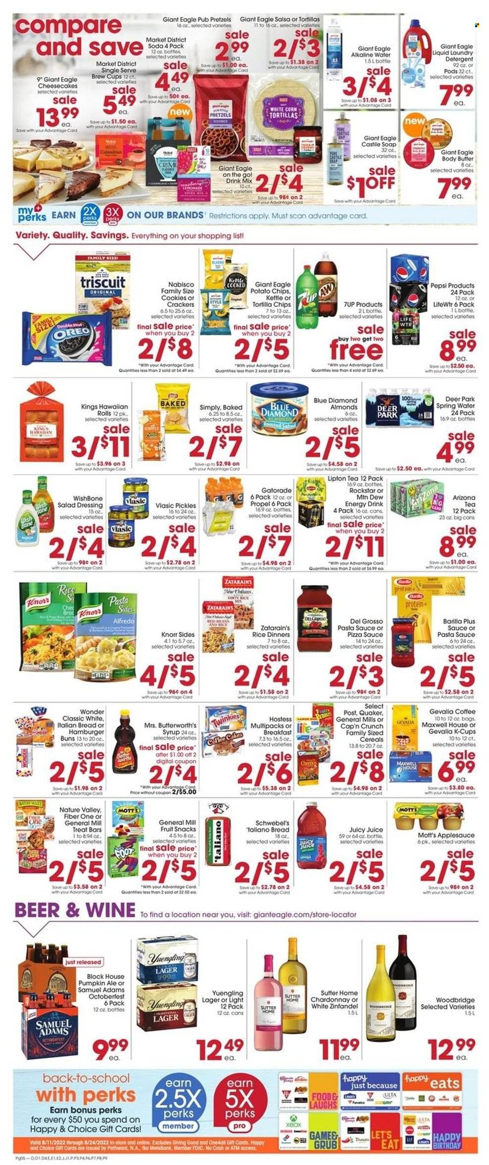 Giant Eagle (OH, PA) Weekly Ad Flyer Specials August 18 to August 24, 2022