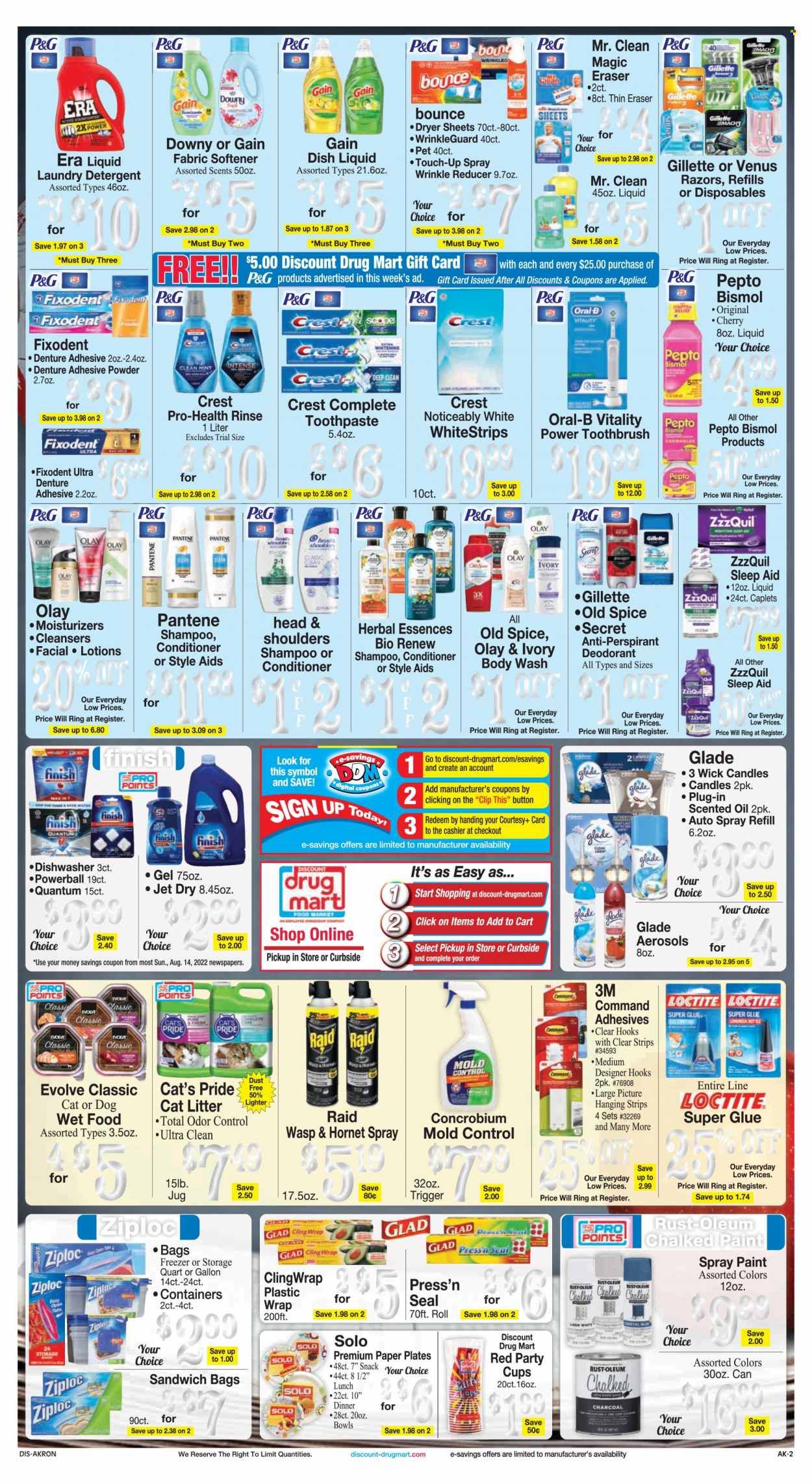Discount Drug Mart (OH) Weekly Ad Flyer Specials August 17 to August 23, 2022