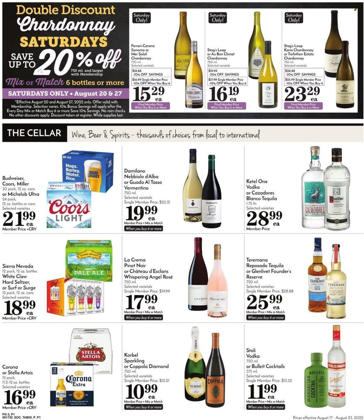 Pavilions (CA) Weekly Ad Flyer Specials August 17 to August 23, 2022