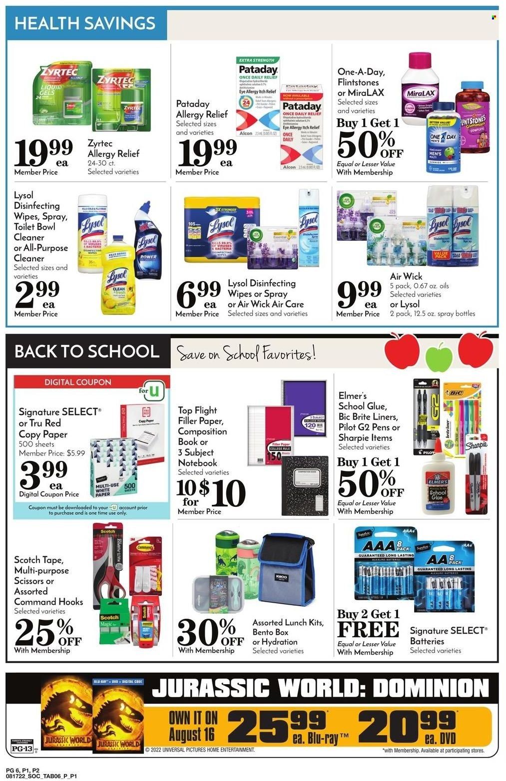 Pavilions (CA) Weekly Ad Flyer Specials August 17 to August 23, 2022