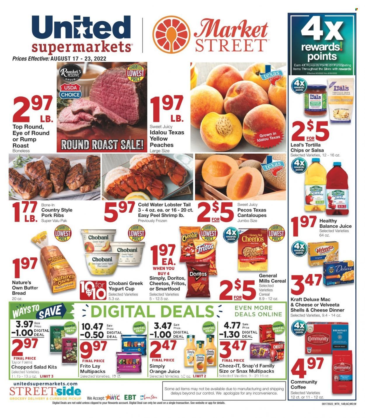 United Supermarkets (TX) Weekly Ad Flyer Specials August 17 to August 23, 2022